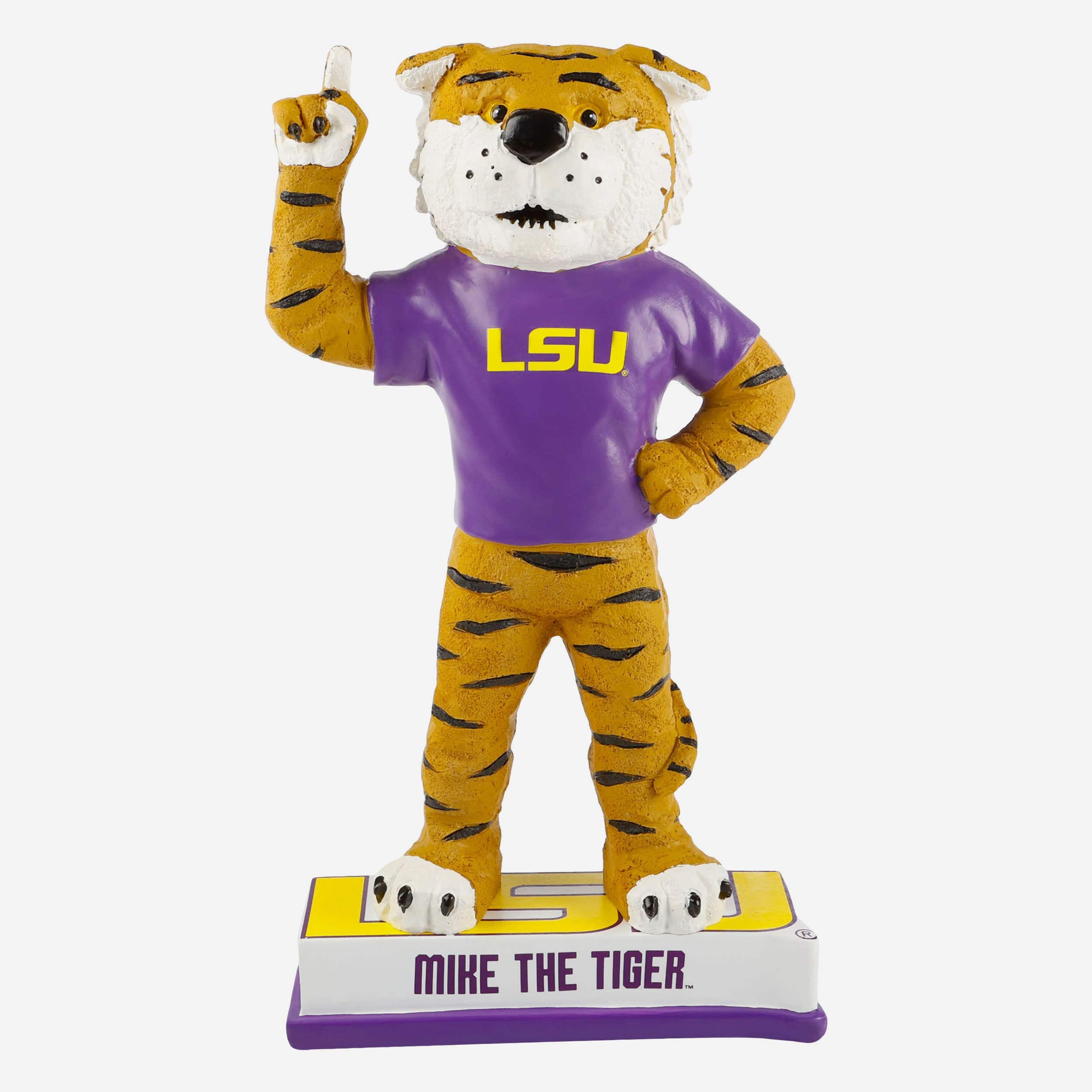 Mike the Tiger LSU Tigers Mascot Figurine