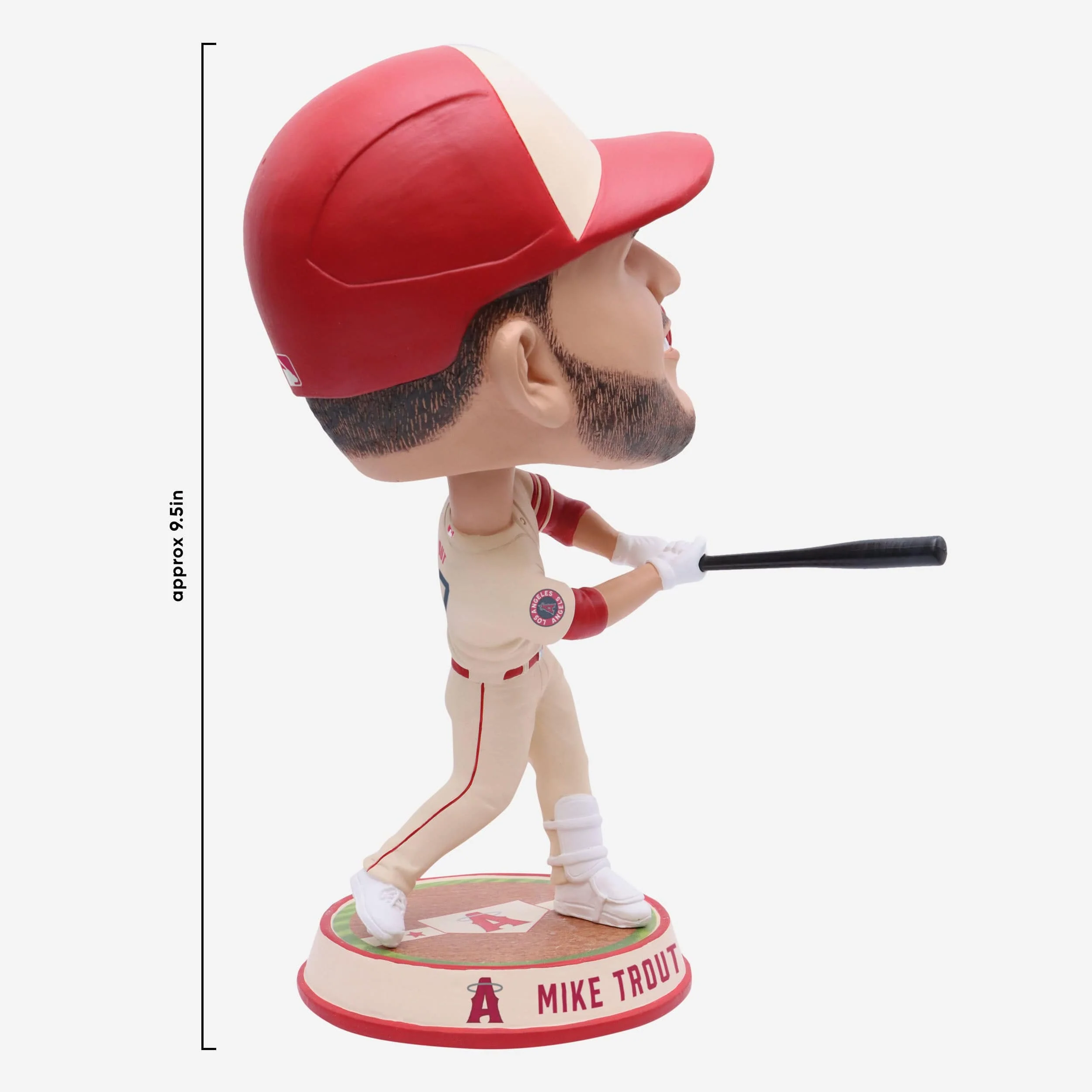 Mike Trout Los Angeles Angels 2023 City Connect Field Stripe Bighead Bobblehead - Image 4