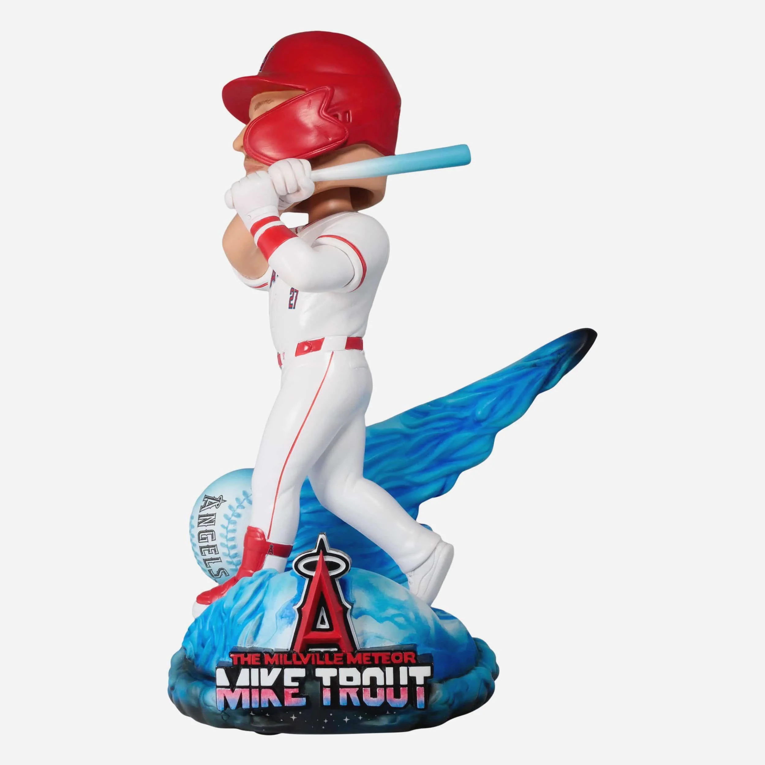 Mike Trout Los Angeles Angels Millville Meteor Nickname Bobblehead