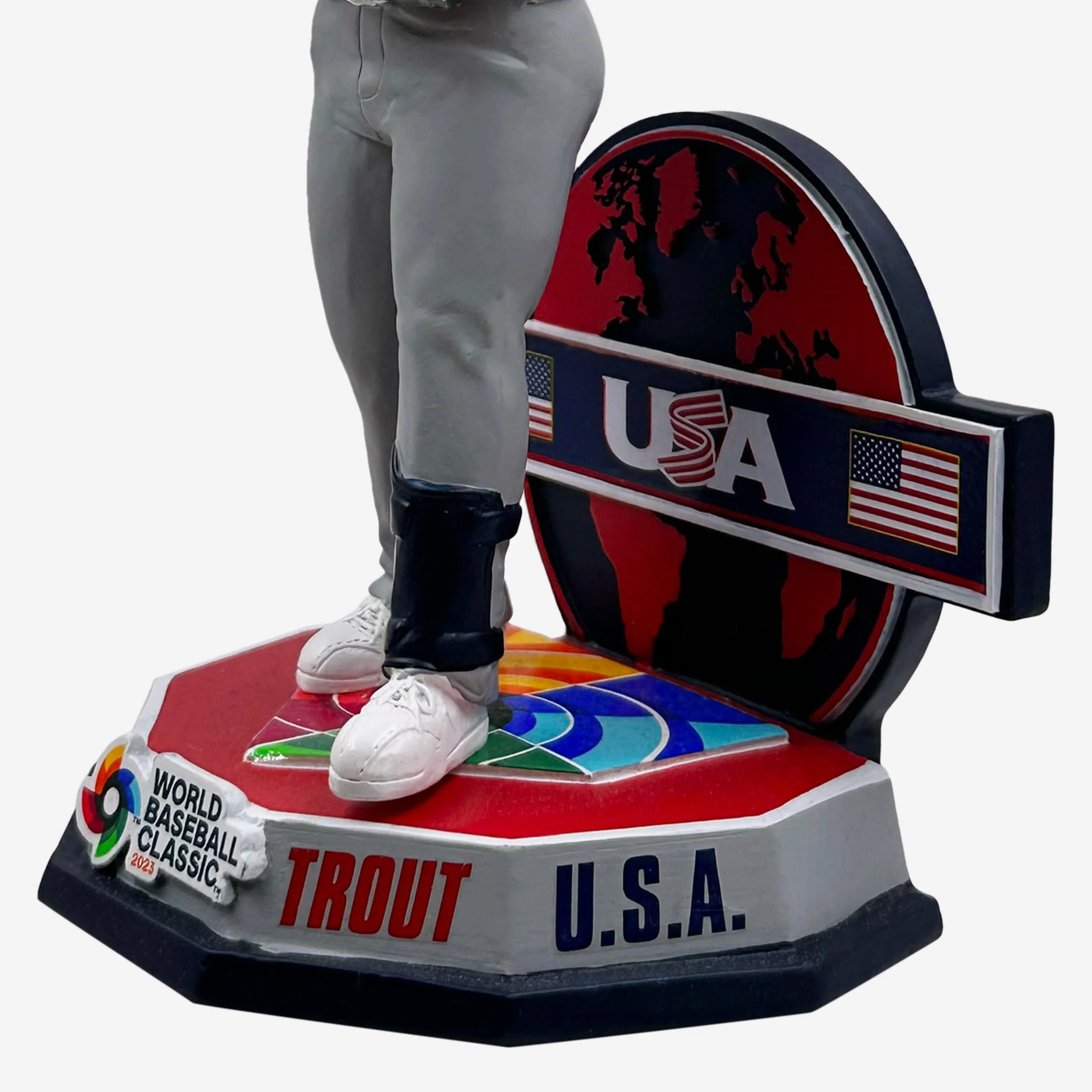 Mike Trout USA 2023 World Baseball Classic Alternate Uniform Bobblehead - Image 3