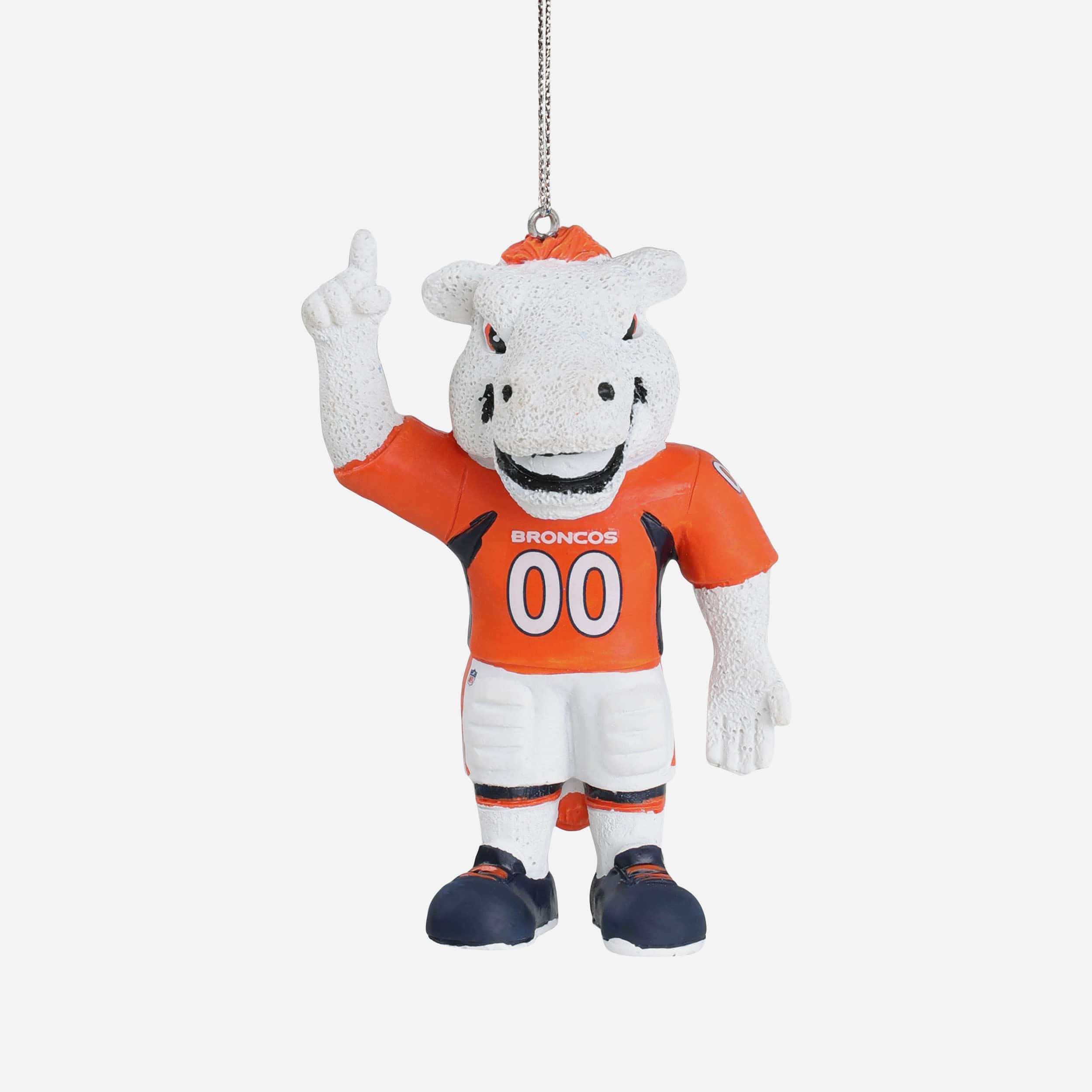 Miles Denver Broncos Mascot Ornament
