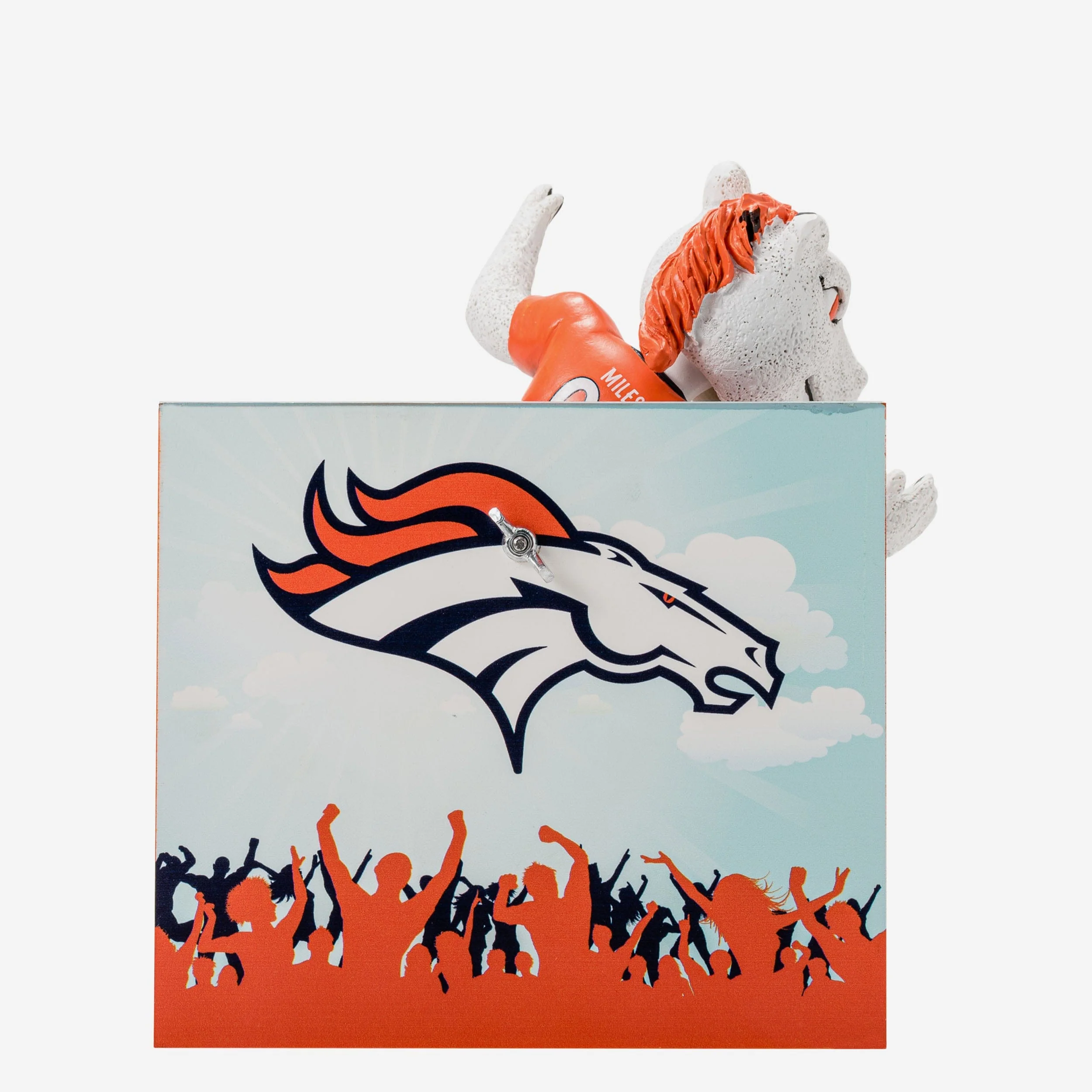 Miles Denver Broncos Thanksgiving Mascot Bobblehead - Image 5
