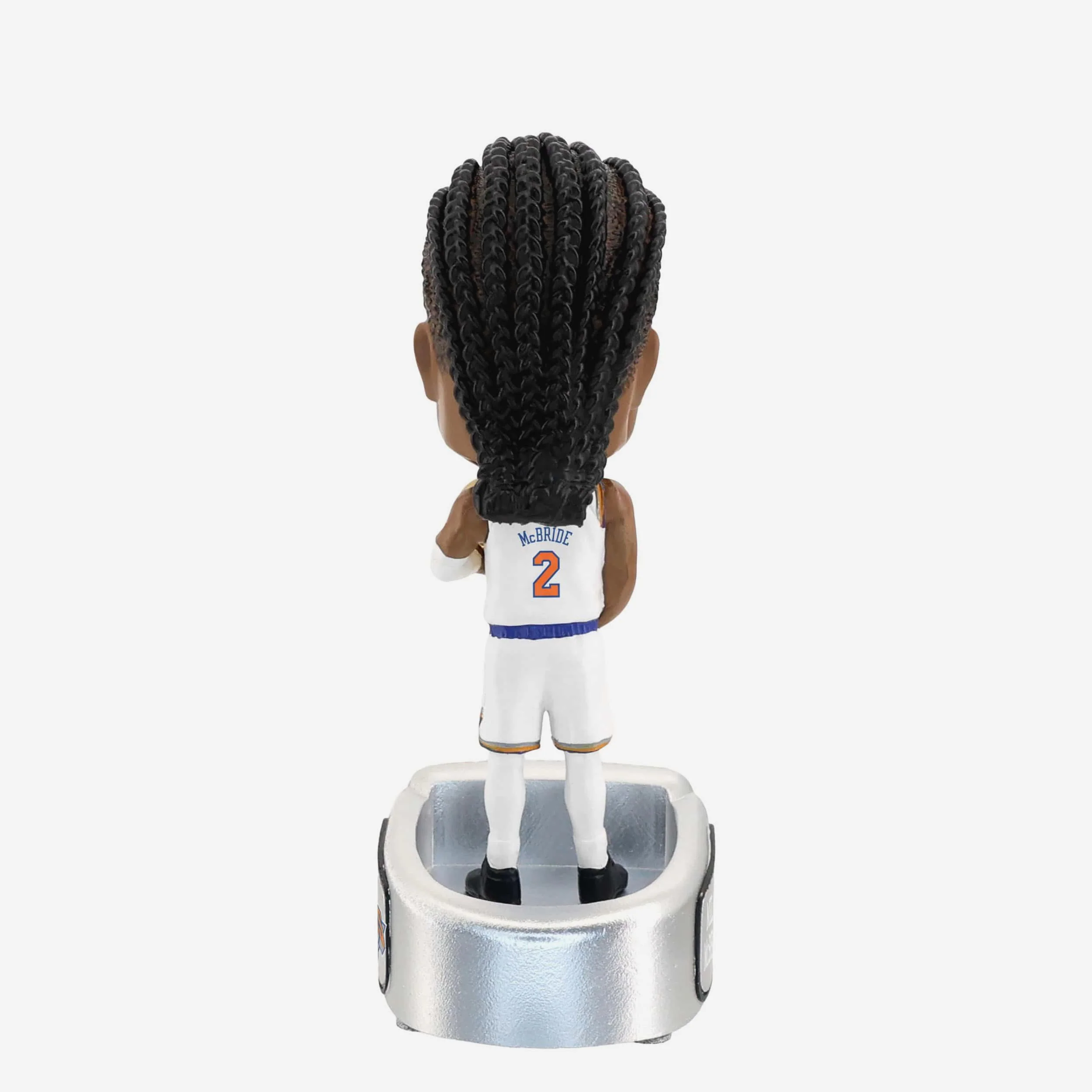Miles McBride New York Knicks 2026 NBA Champions 6.5 in Ring Base Medium Bighead Bobblehead - Image 2