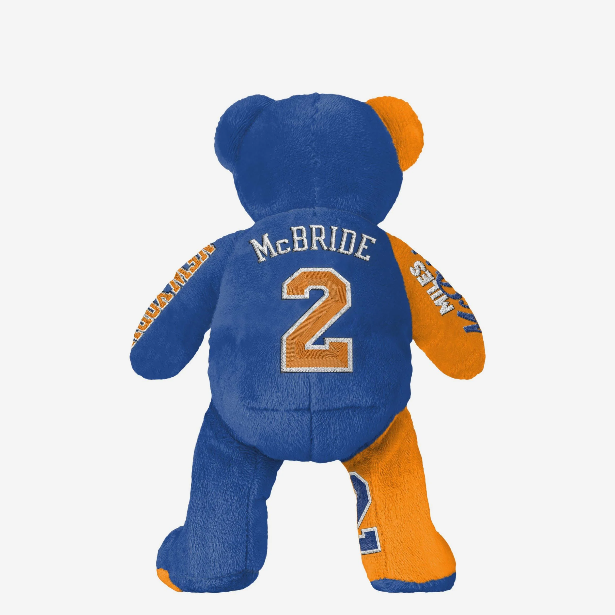 Miles McBride New York Knicks 2026 NBA Champions Team Beans Embroidered Player Bear - Image 2