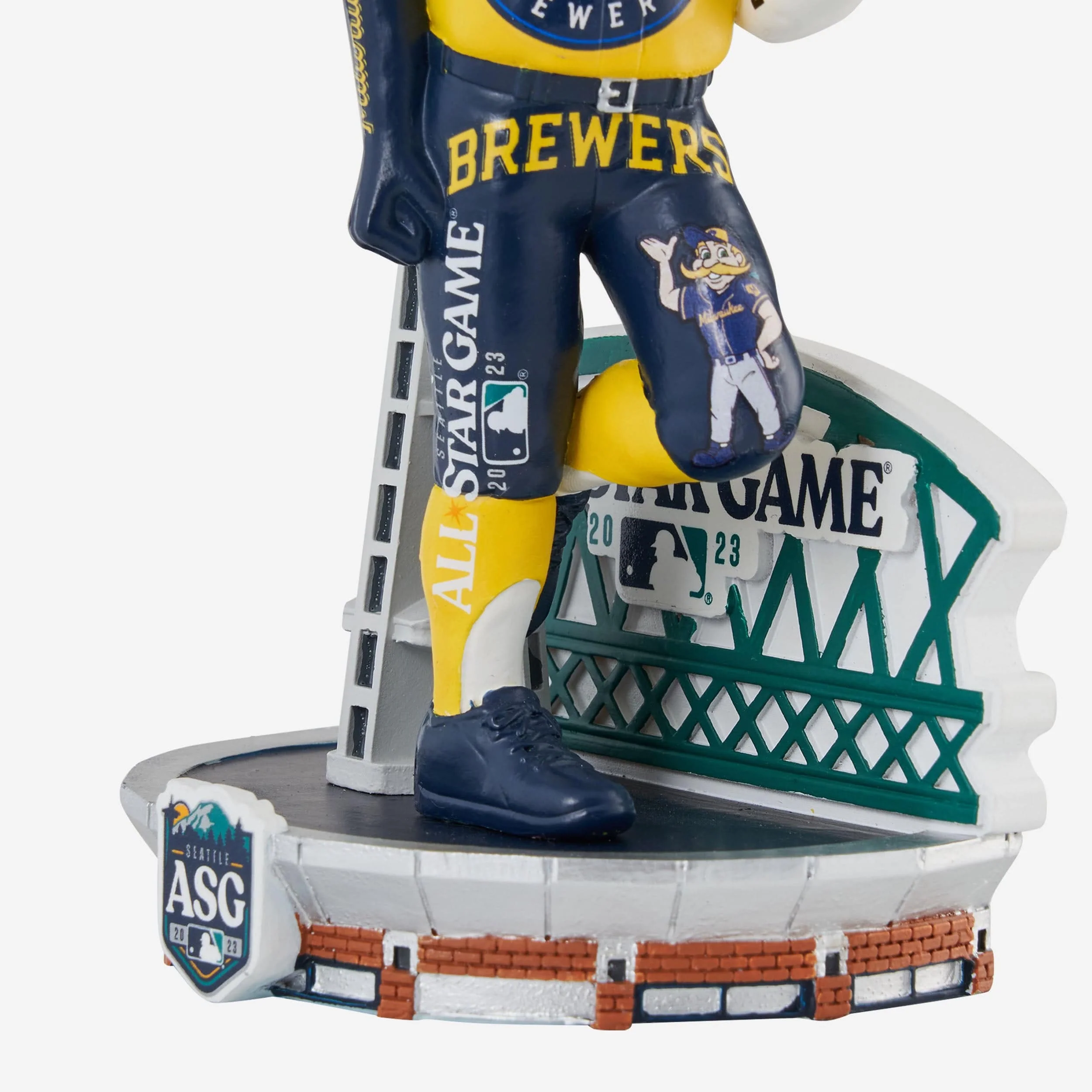 Milwaukee Brewers 2023 All-Star Bobbles on Parade Bobblehead - Image 3