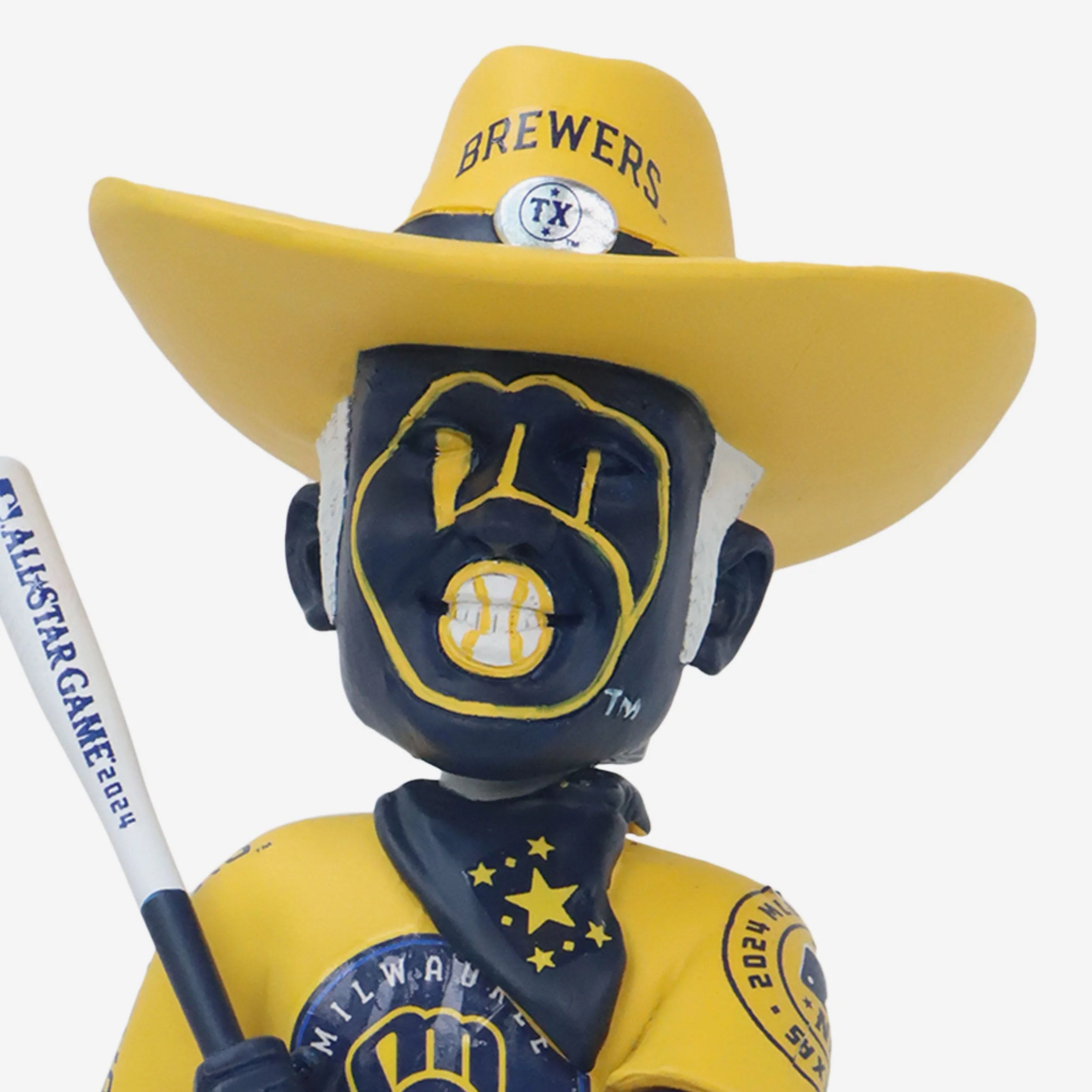 Milwaukee Brewers 2024 All-Star Bobbles on Parade Bobblehead - Image 2