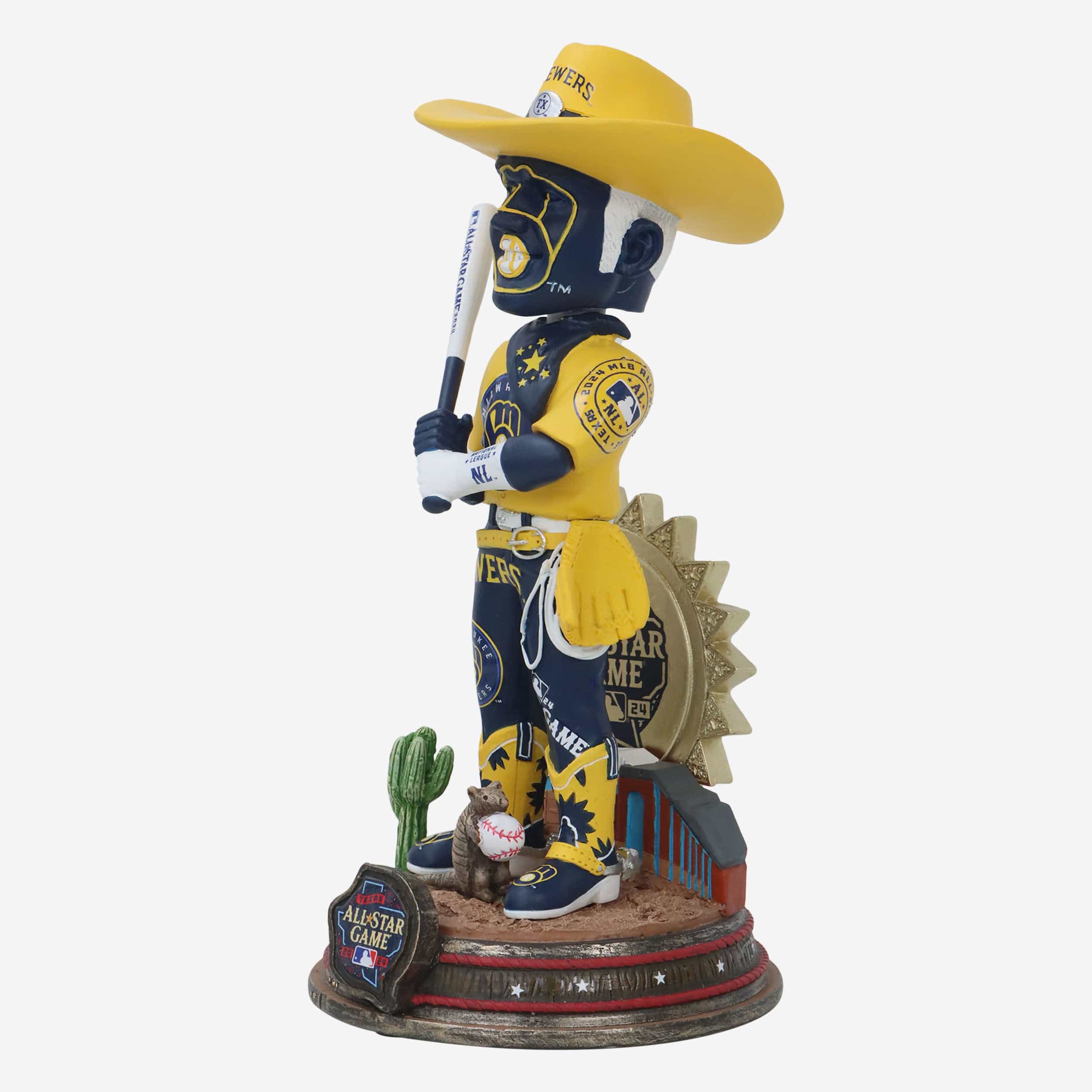 Milwaukee Brewers 2024 All-Star Bobbles on Parade Bobblehead - Image 4