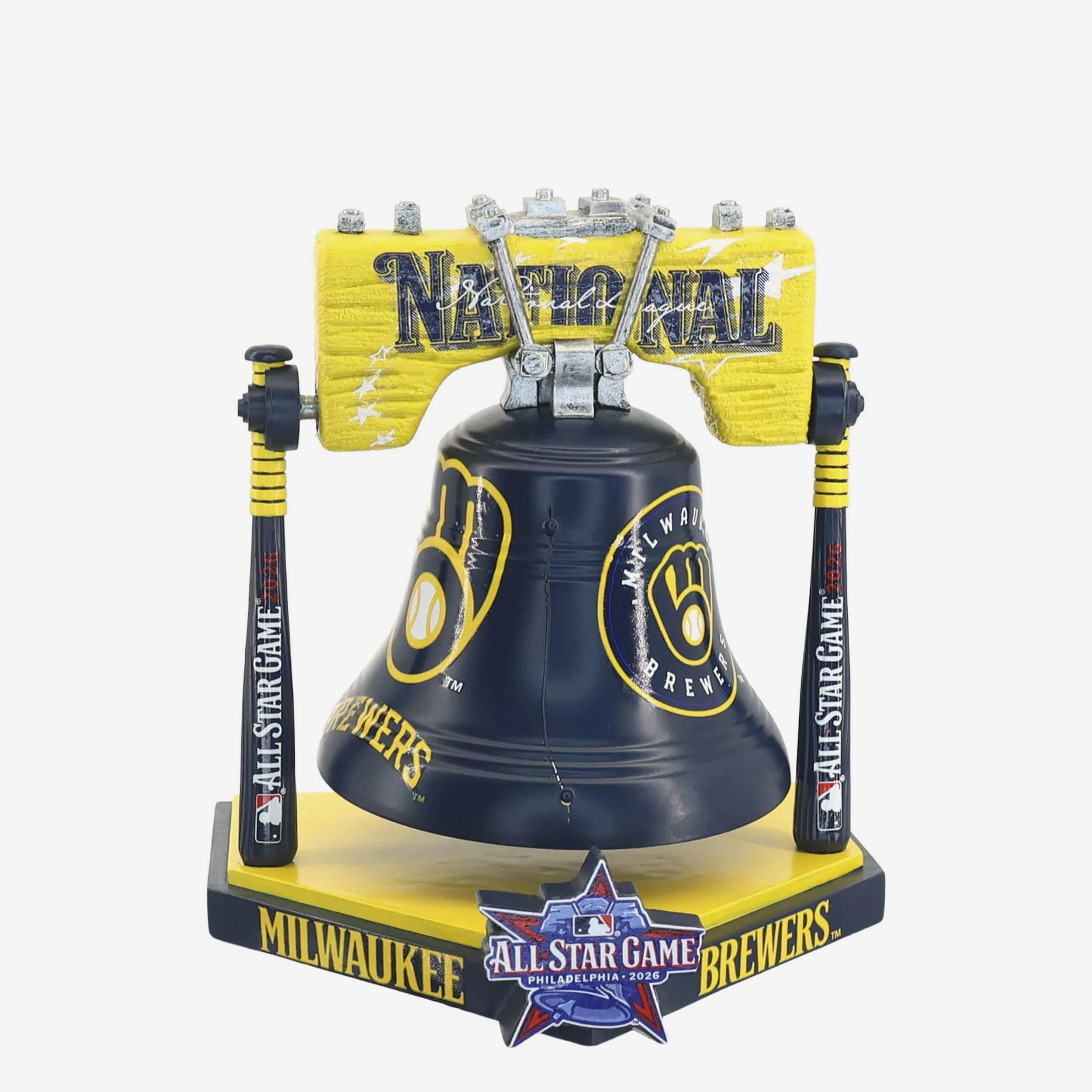 Milwaukee Brewers 2026 MLB All Star Liberty Bell Figurine