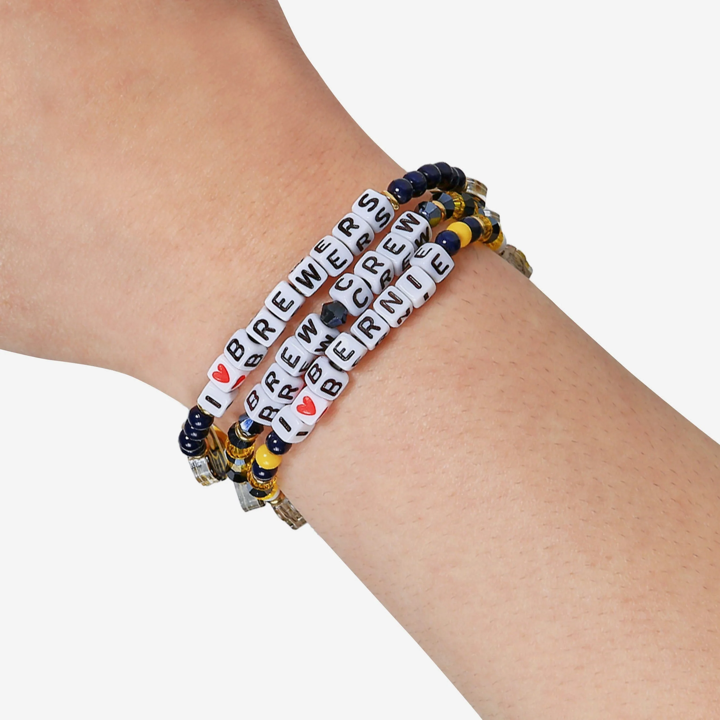 Milwaukee Brewers 3 Pack Friendship Bracelet - Image 4