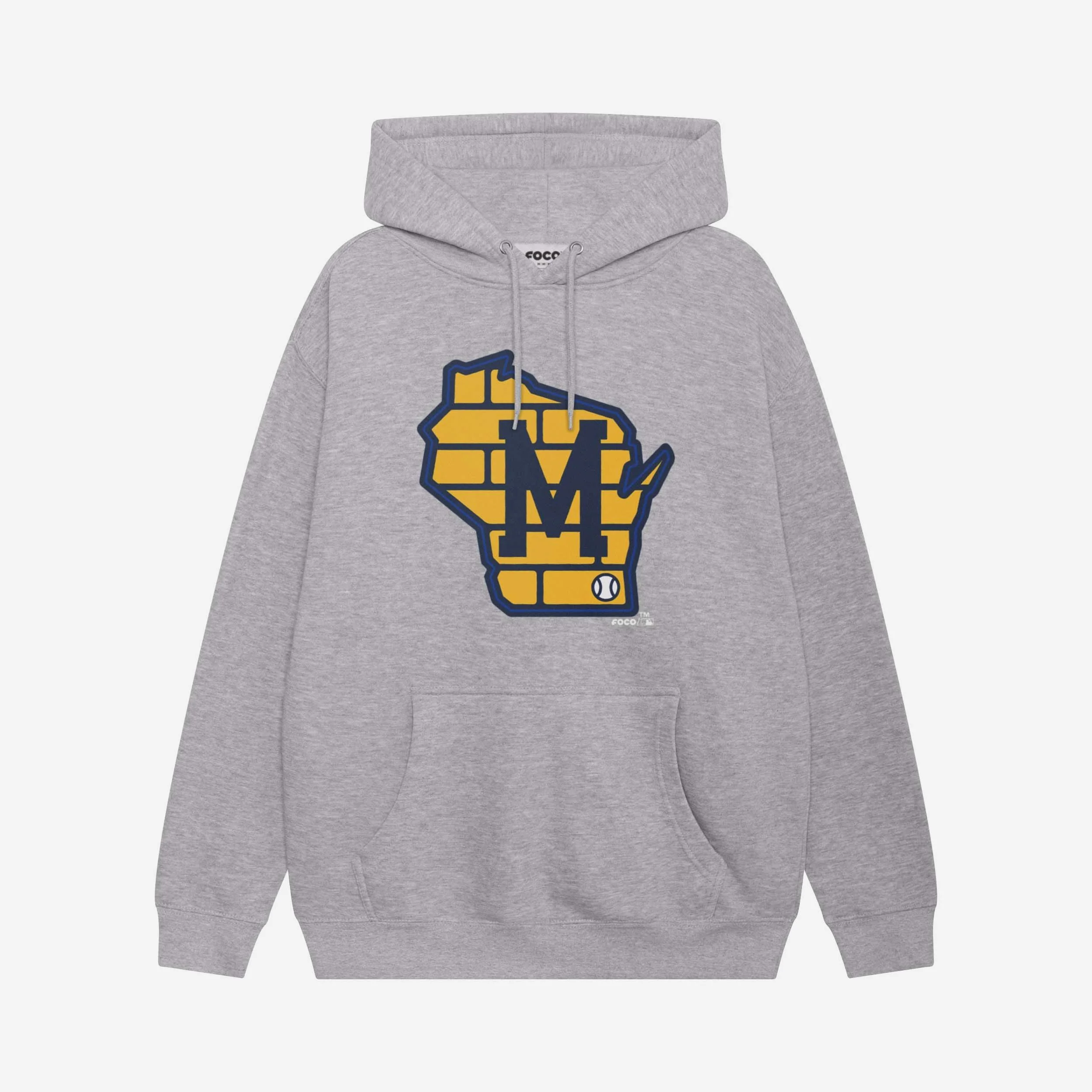 Milwaukee Brewers Away Alternate Logo Hoodie - Image 3