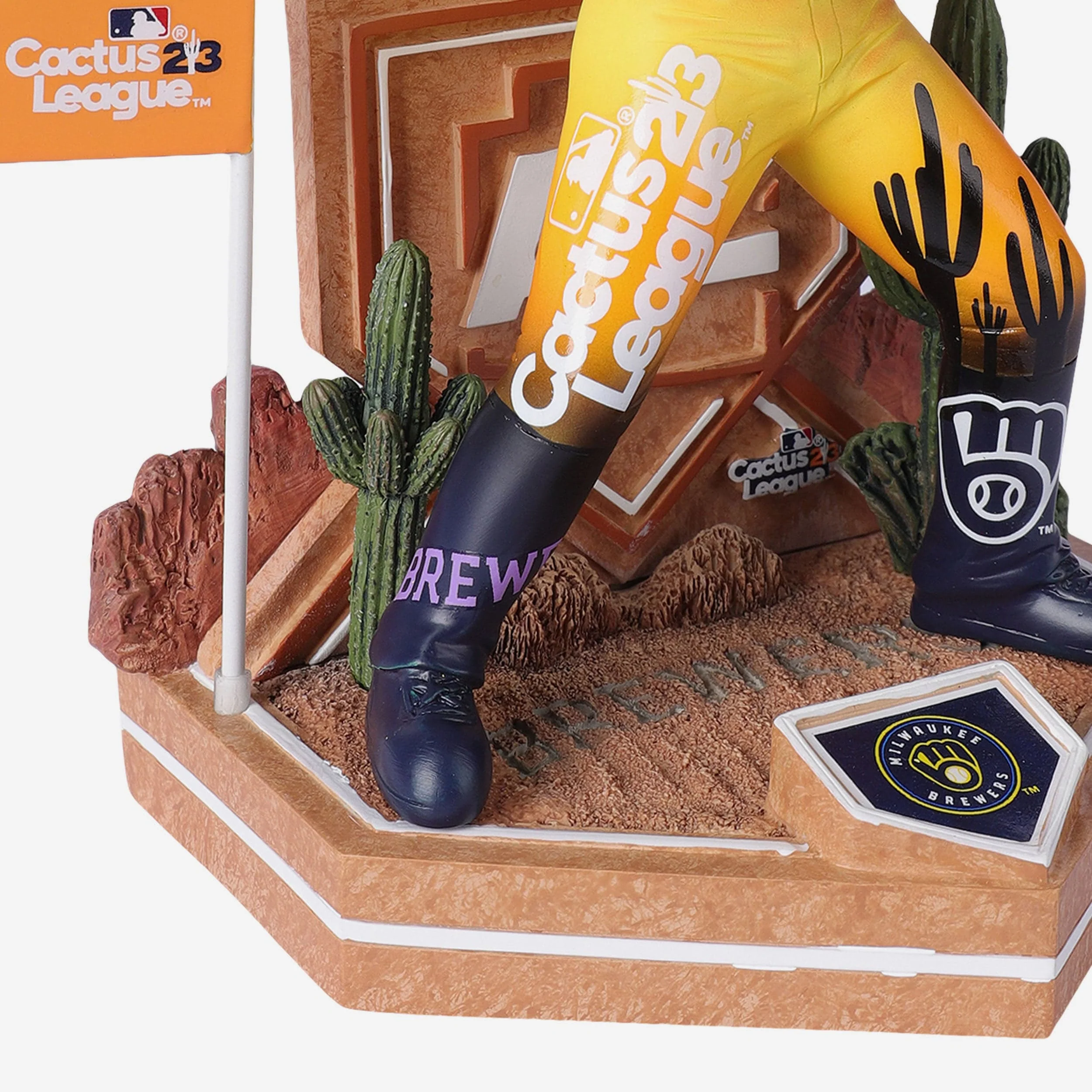 Milwaukee Brewers Cactus League Bobbles On Parade Bobblehead - Image 3