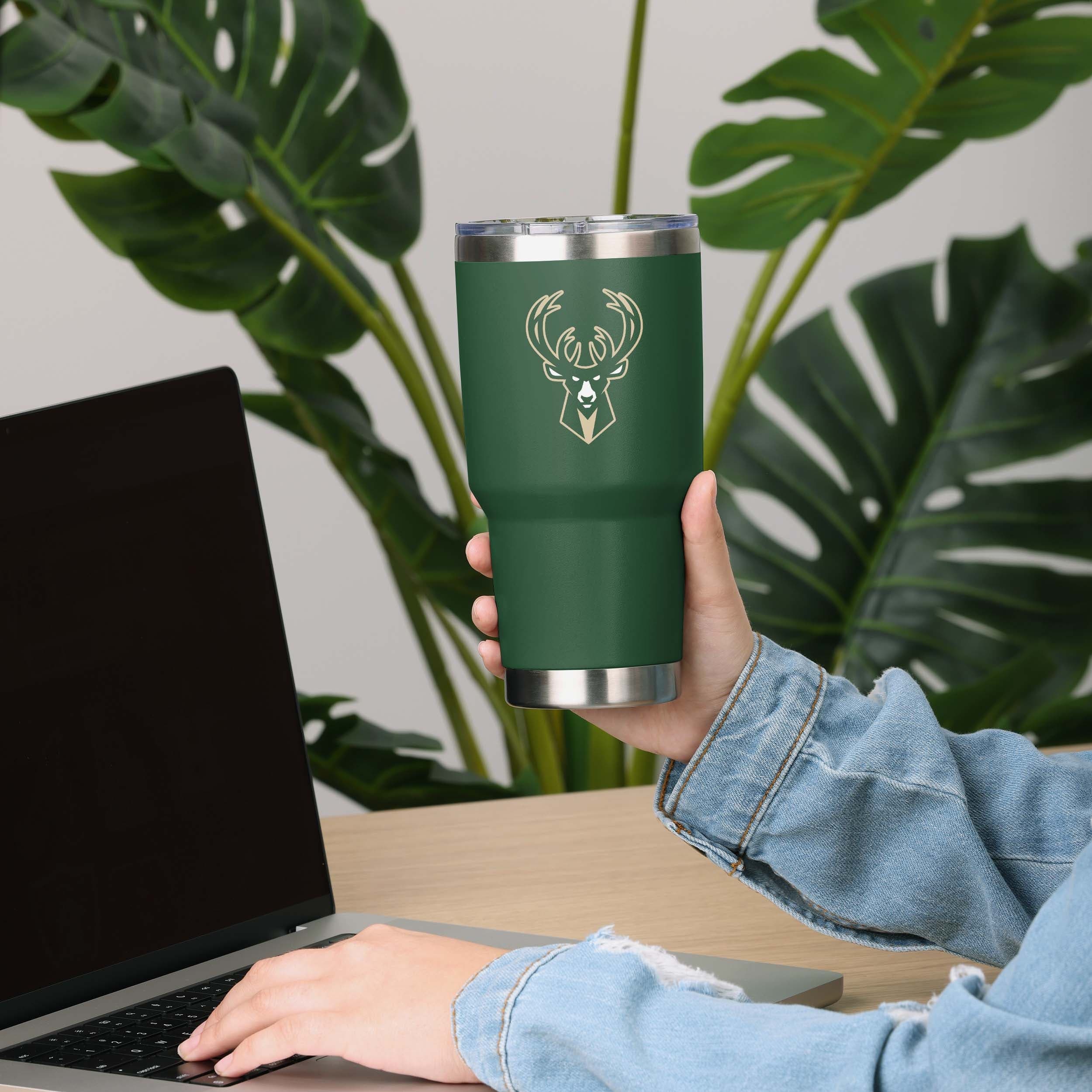 Milwaukee Bucks Team Logo 30 oz Tumbler - Image 2