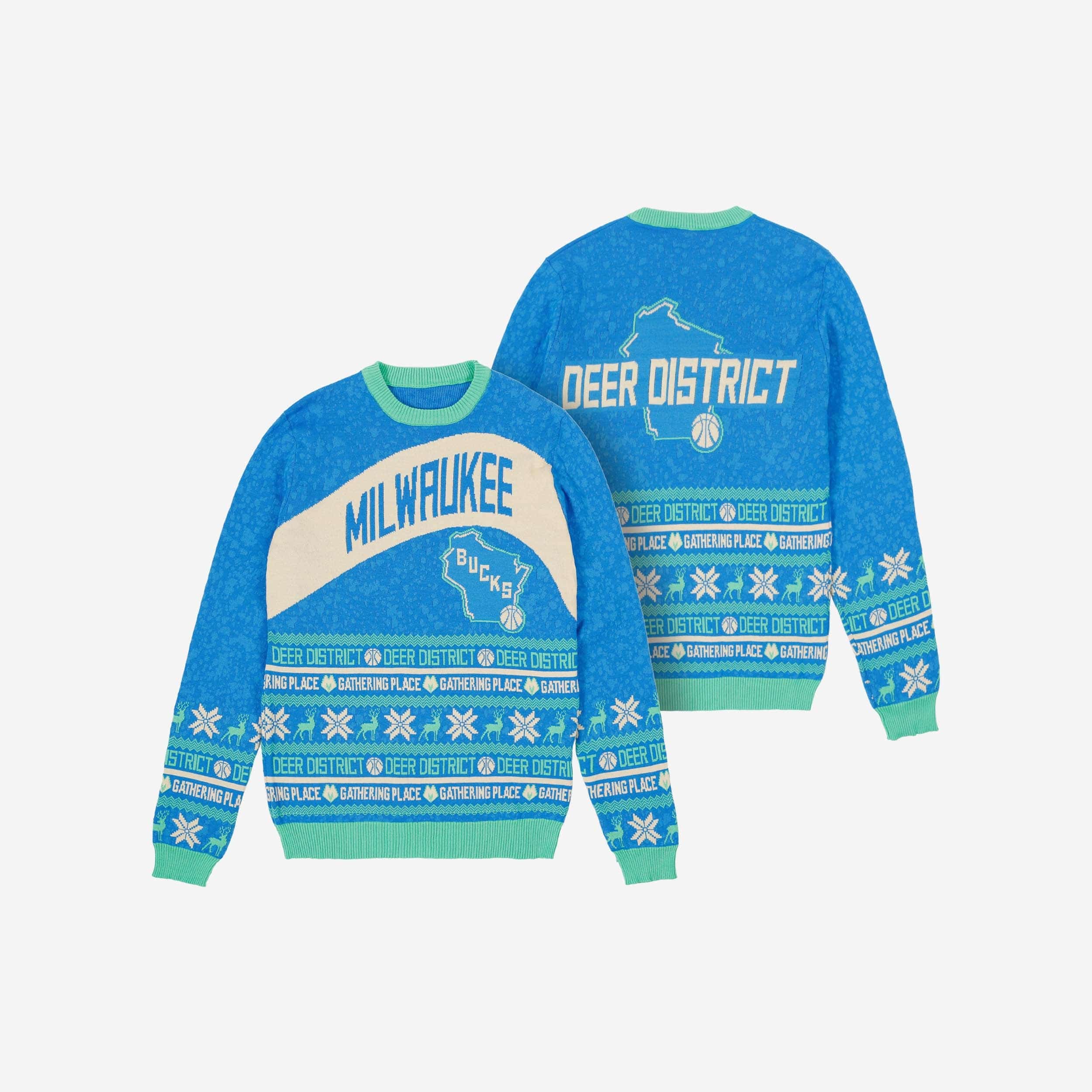 Milwaukee Bucks Thematic Knit Sweater - Image 3