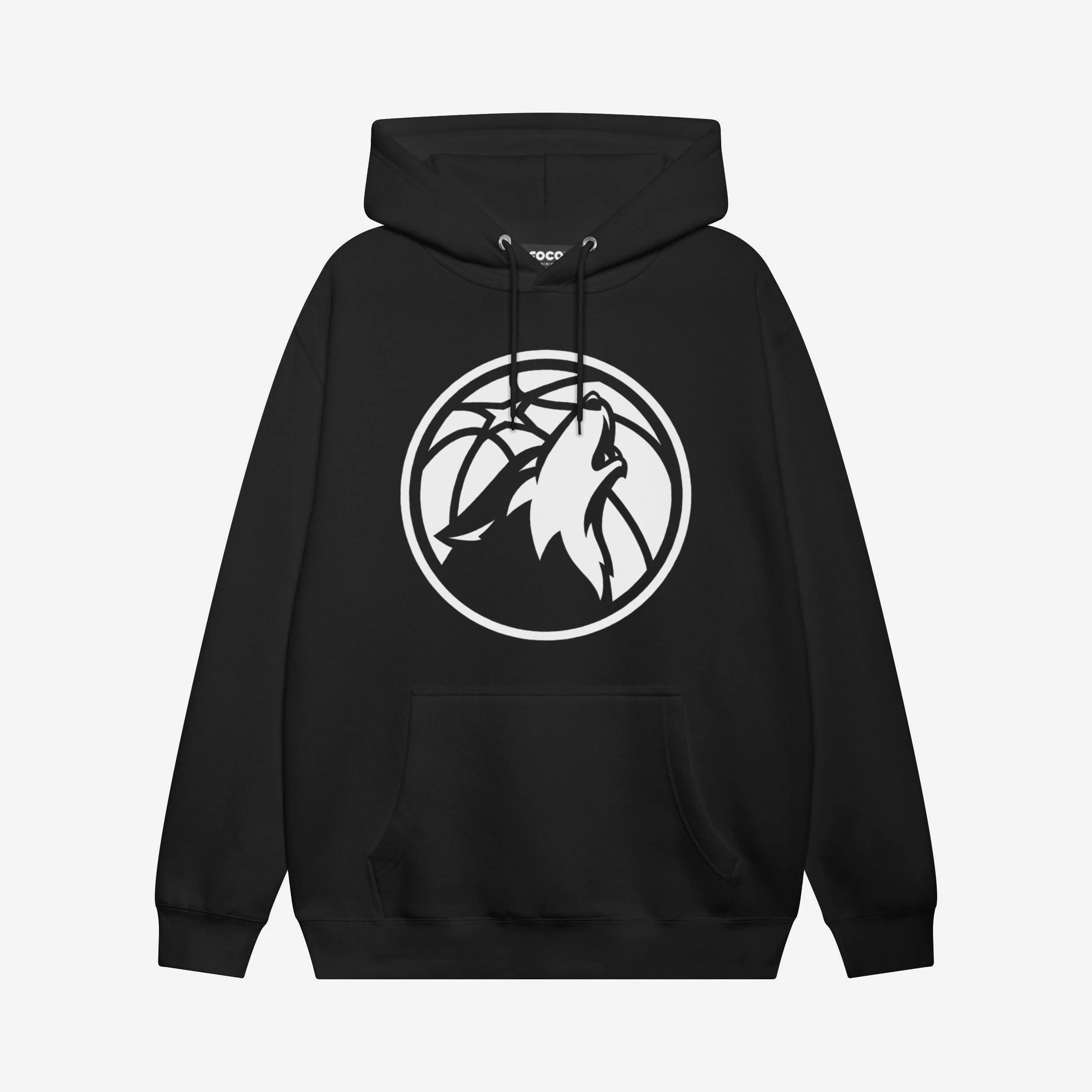 Minnesota Timberwolves White Logo Hoodie