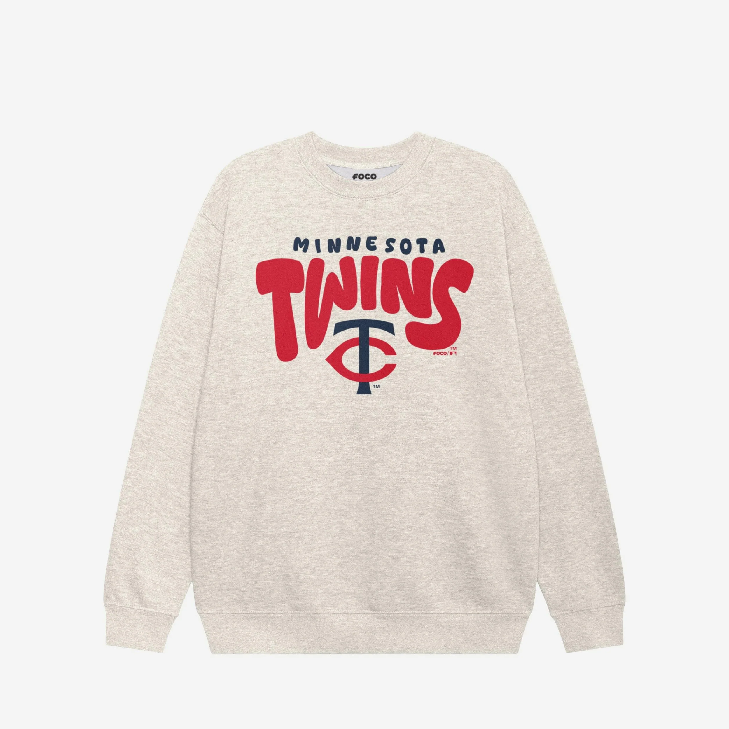 Minnesota Twins Bubble Crew Neck Sweatshirt