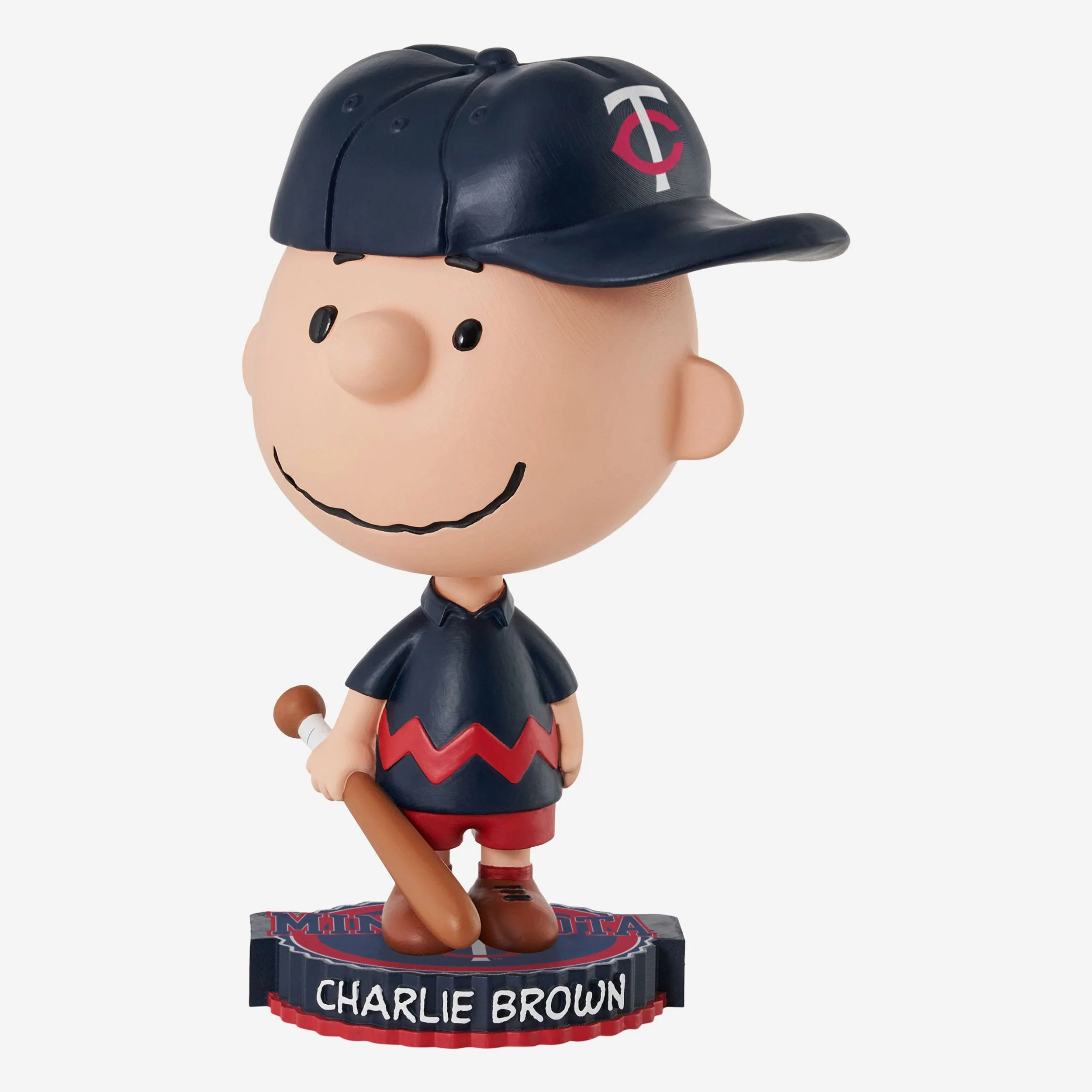 Minnesota Twins Charlie Brown Peanuts Bighead Bobblehead