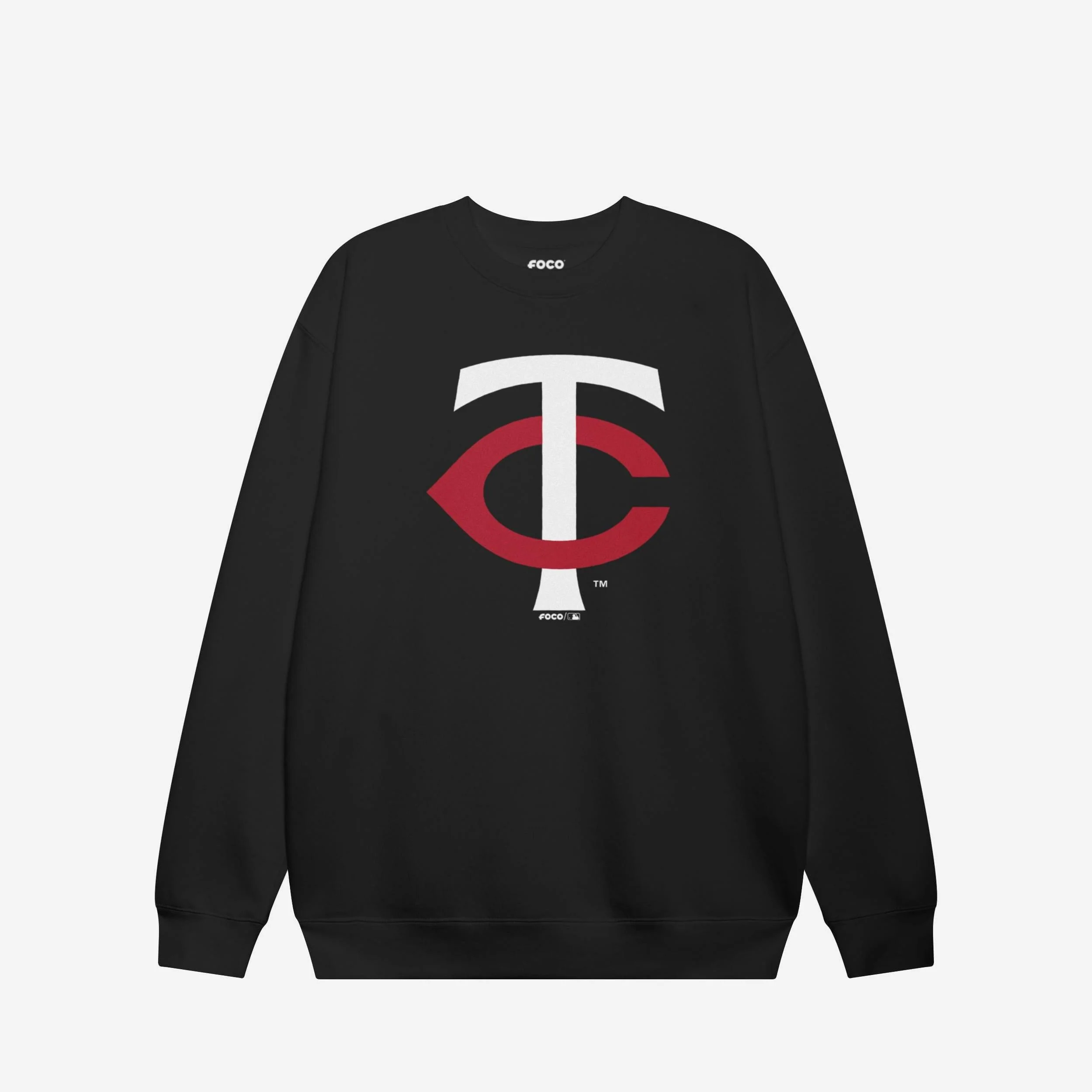 Minnesota Twins Primary Logo Crew Neck Sweatshirt - Image 5