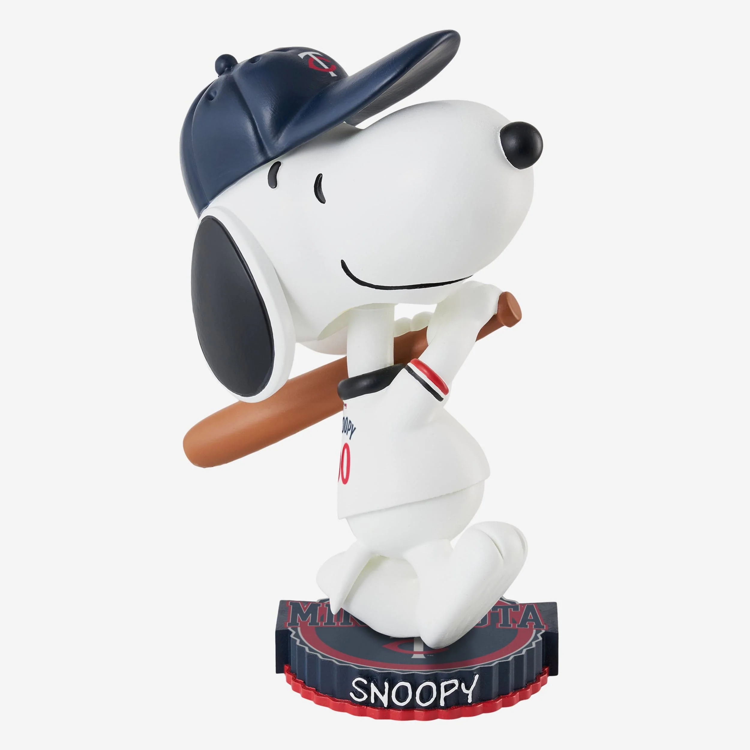 Minnesota Twins Snoopy Peanuts Bighead Bobblehead