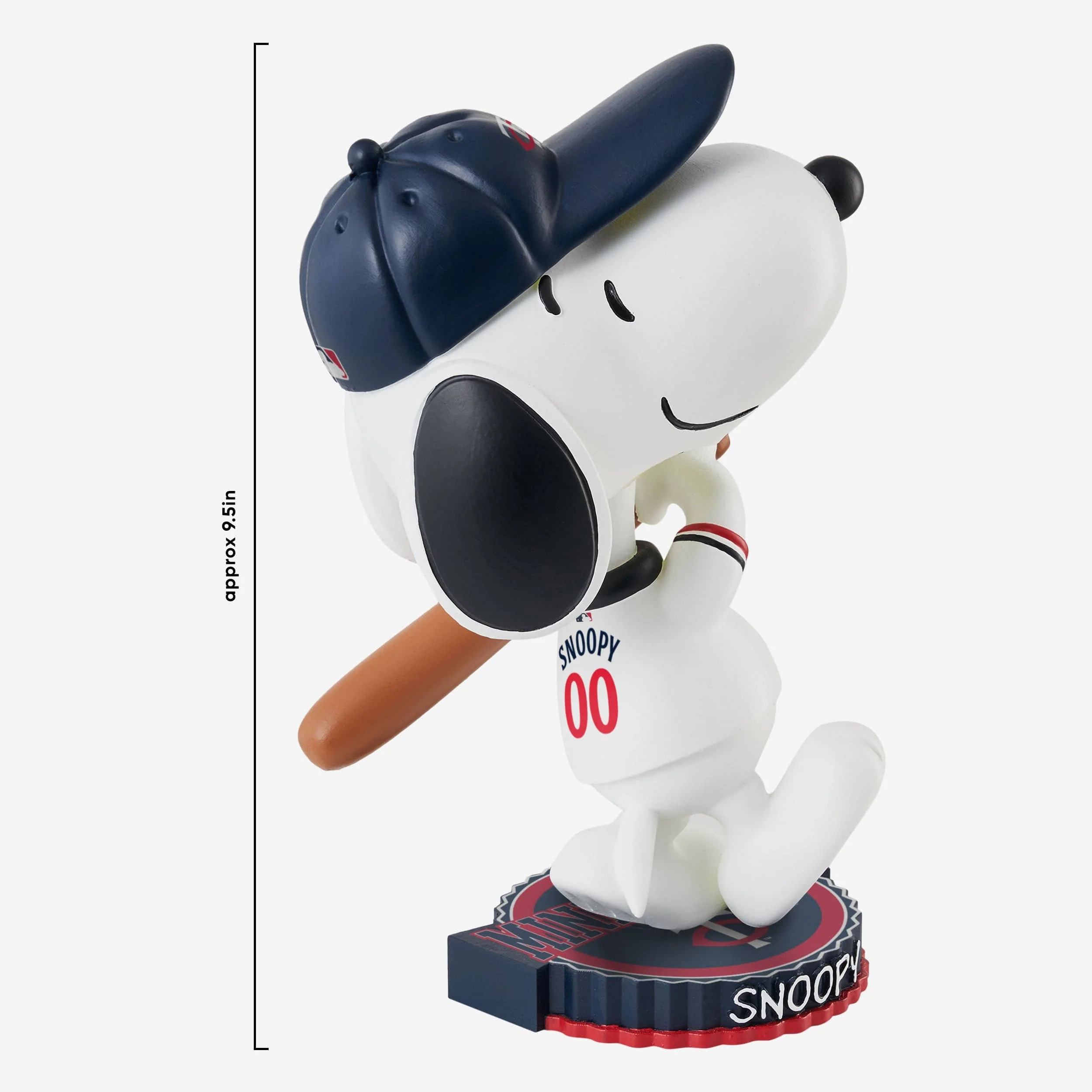 Minnesota Twins Snoopy Peanuts Bighead Bobblehead - Image 4