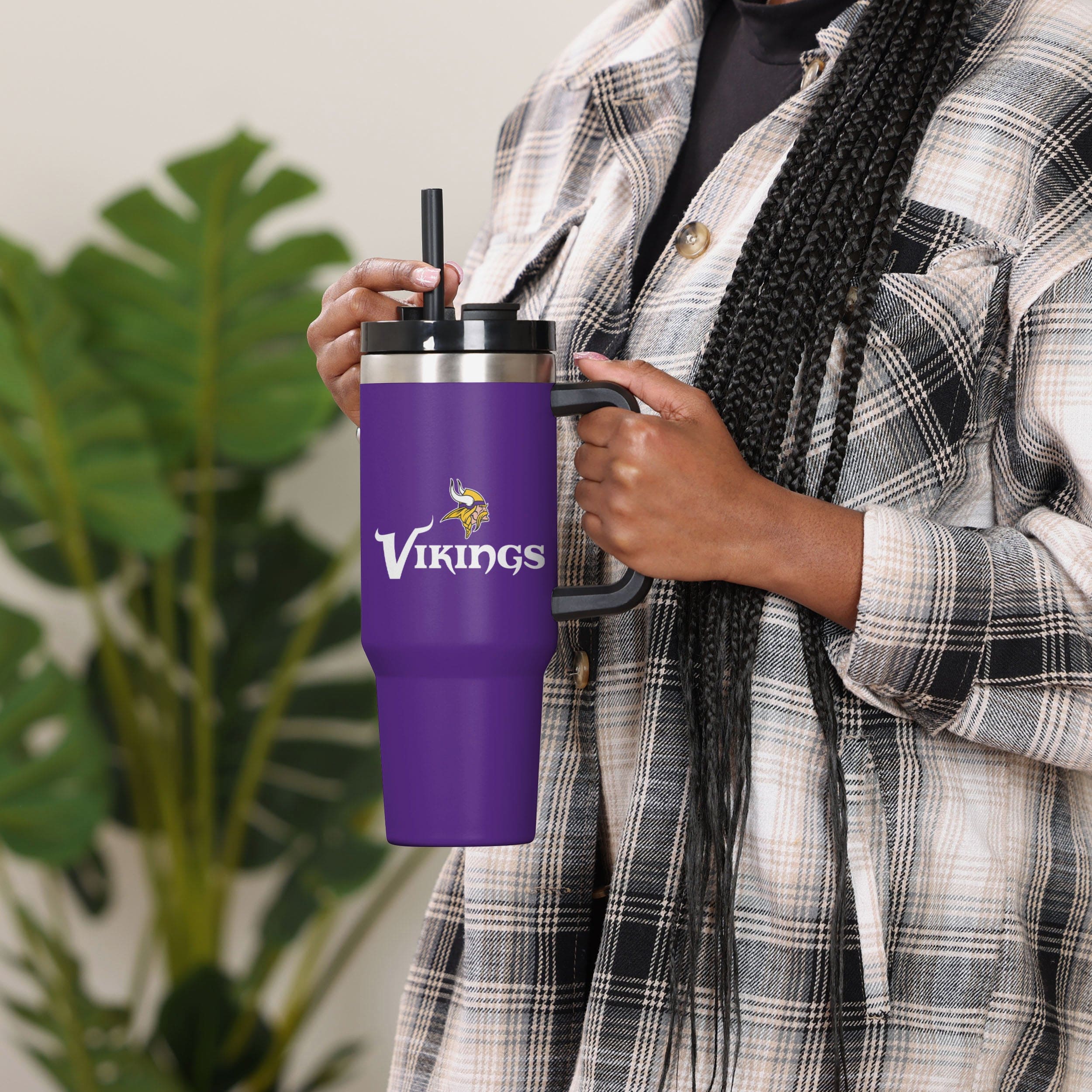 Minnesota Vikings 40 oz XL Tumbler - Image 4