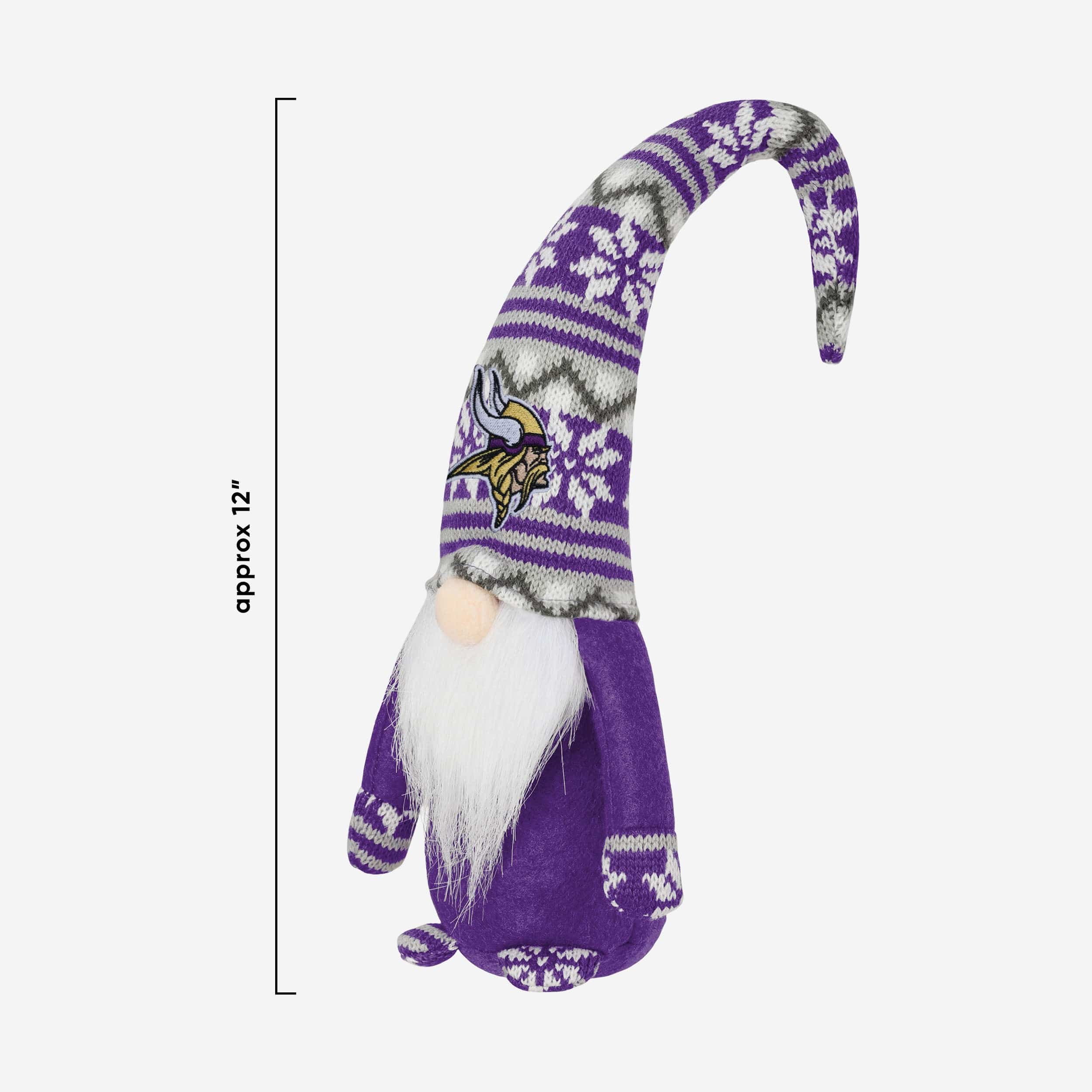 Minnesota Vikings Bent Hat Plush Gnome - Image 3