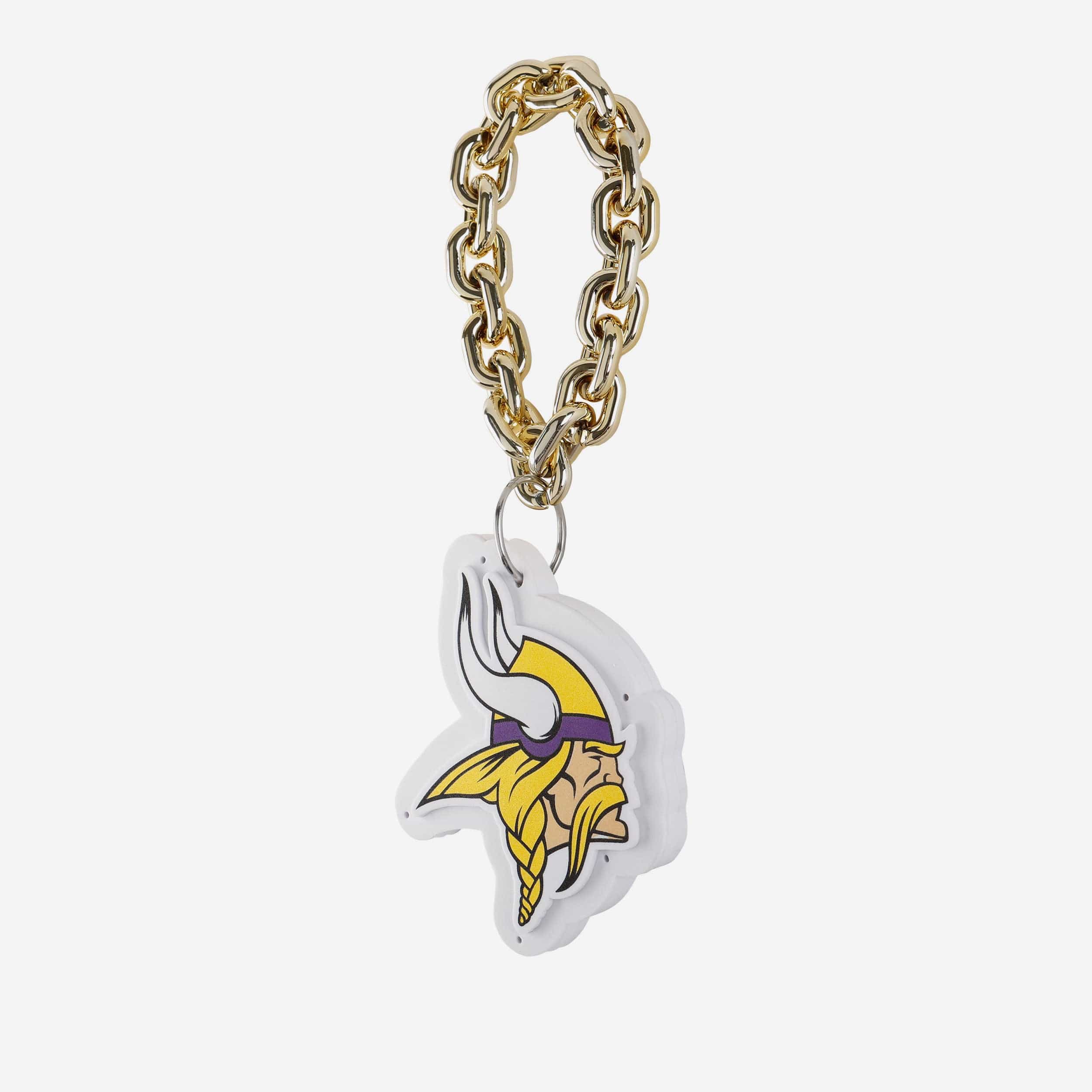 Minnesota Vikings Big Logo Light Up Chain Ornament - Image 2