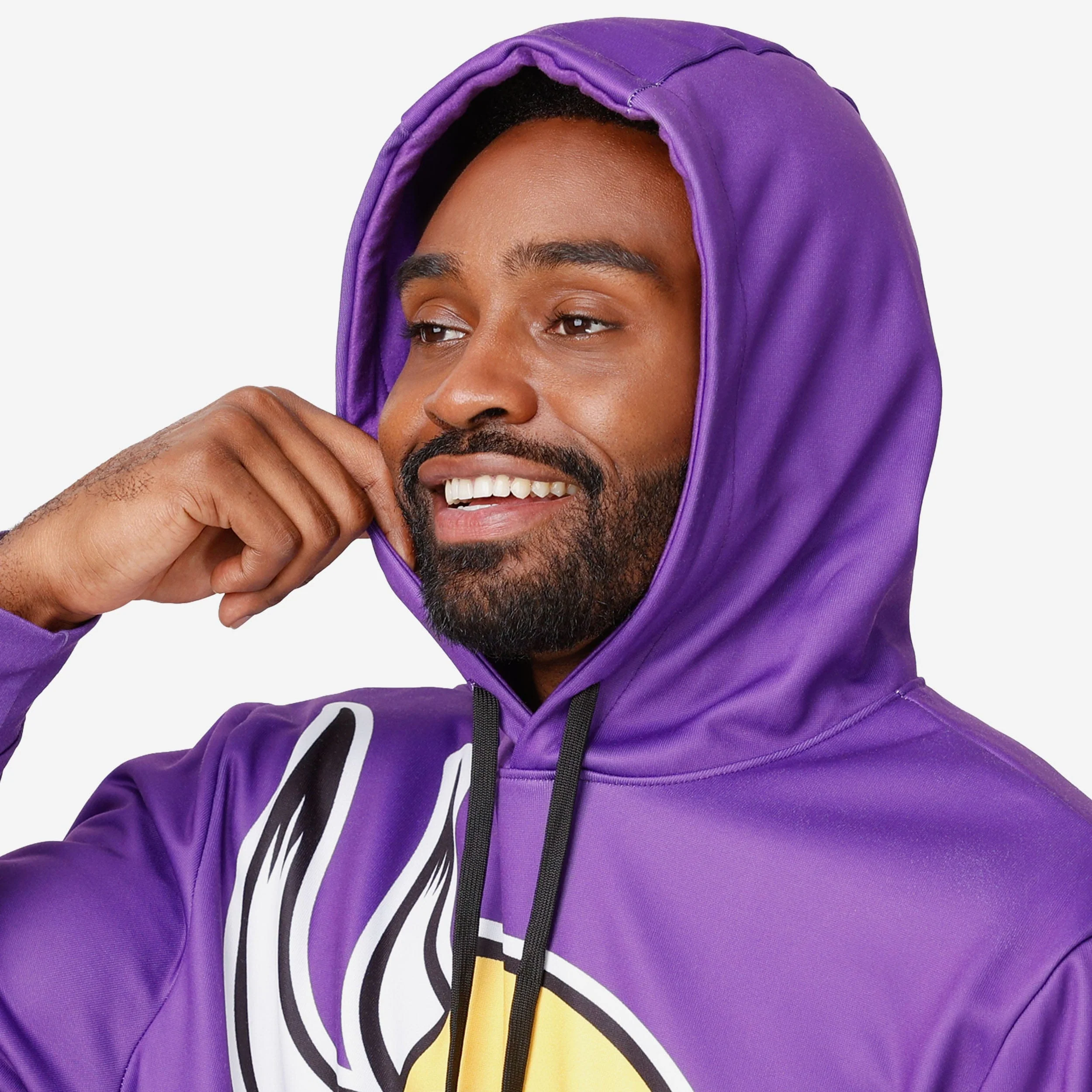 Minnesota Vikings Bold Logo Hoodie - Image 4