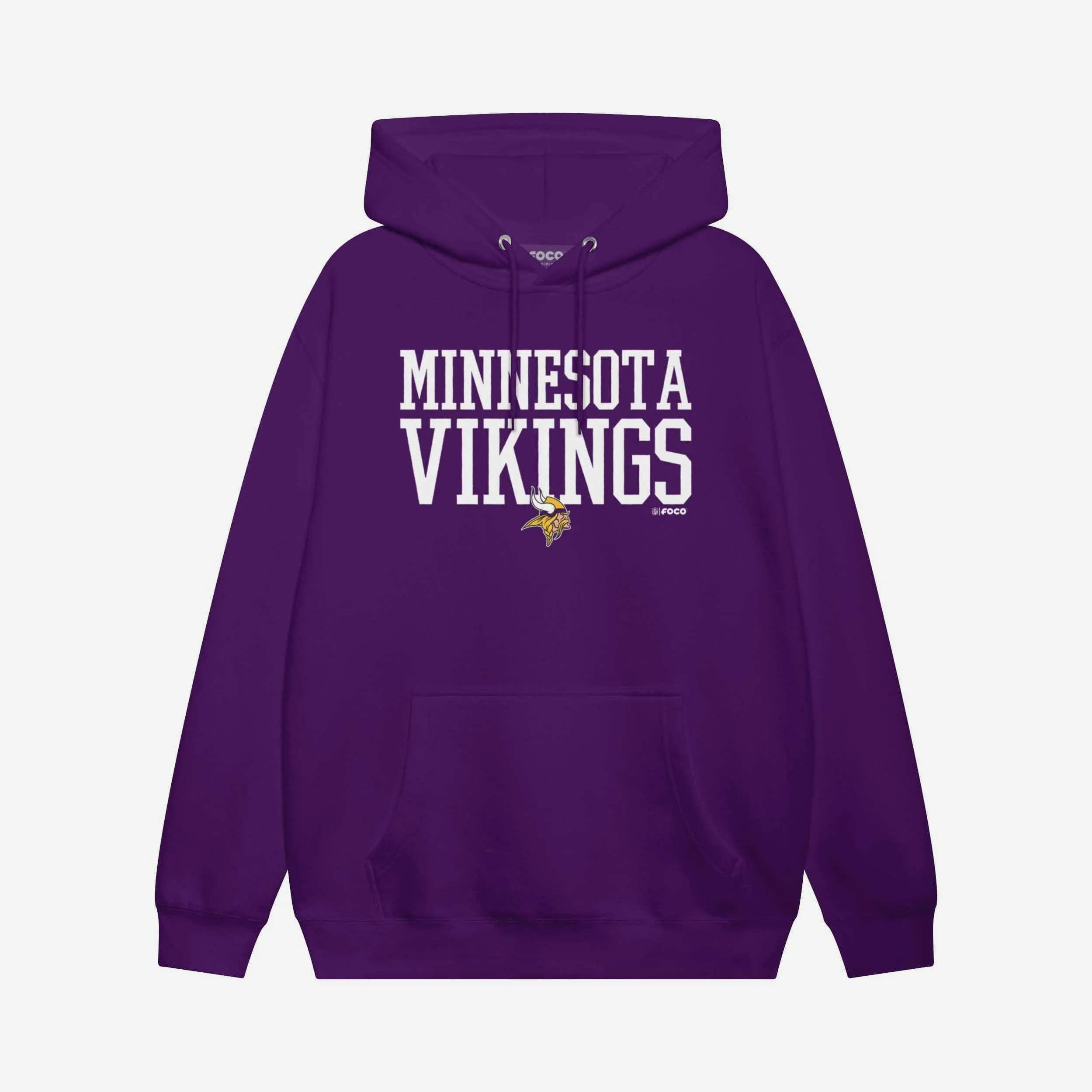 Minnesota Vikings Bold Wordmark Hoodie