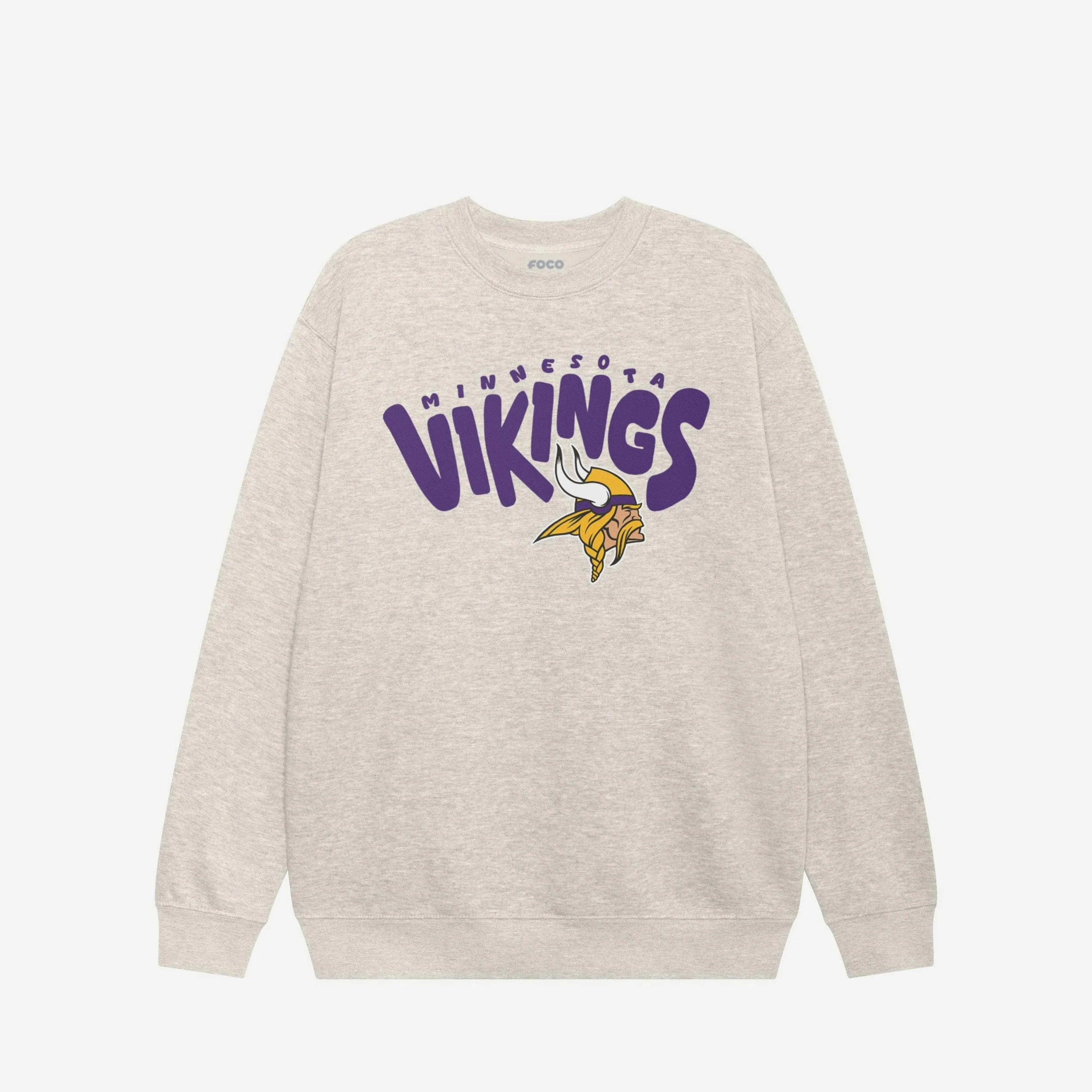 Minnesota Vikings Bubble Crew Neck Sweatshirt