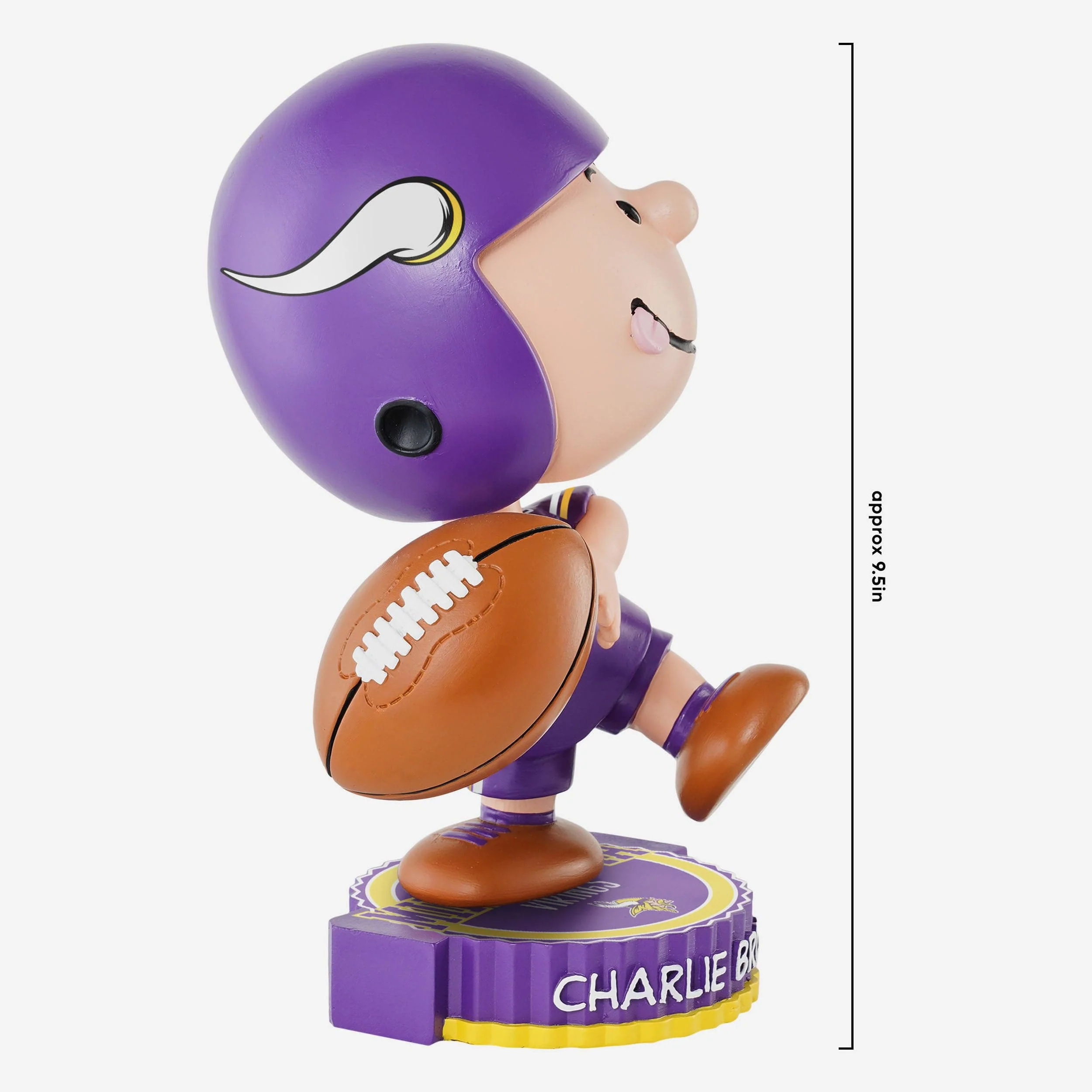 Minnesota Vikings Charlie Brown Peanuts Bighead Bobblehead - Image 4