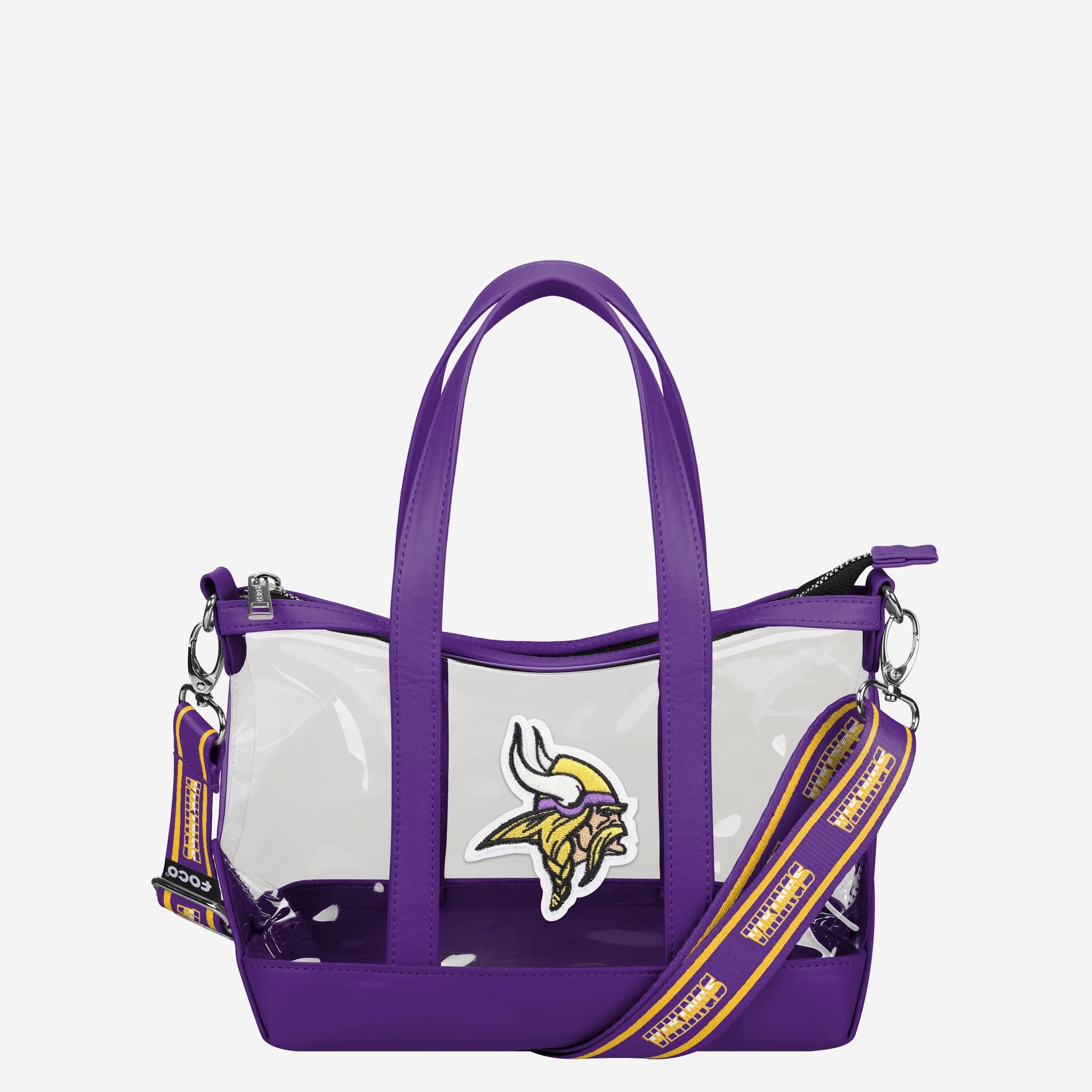 Minnesota Vikings Clear Crossbody Mini Tote Bag