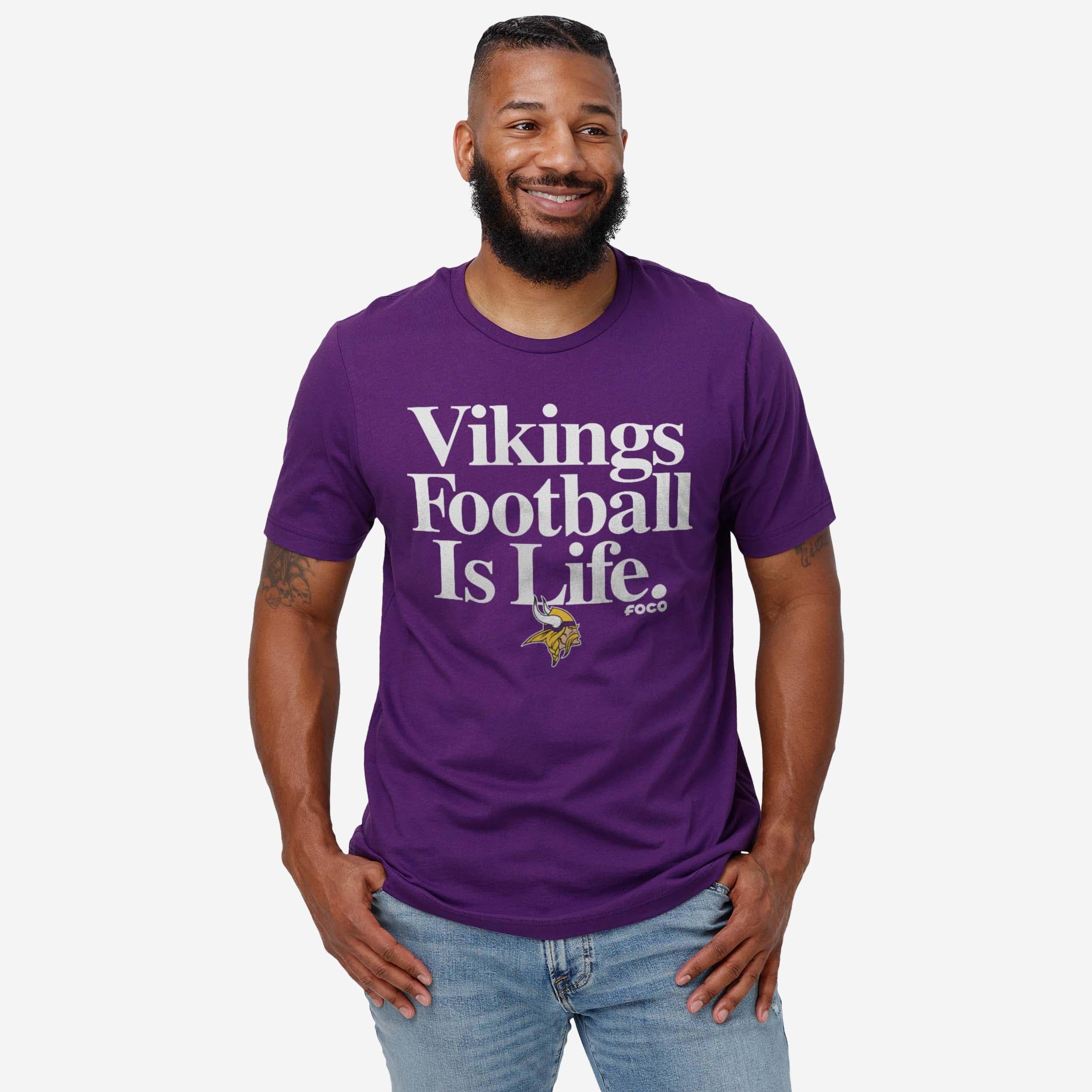 Minnesota Vikings Football is Life T-Shirt - Image 2