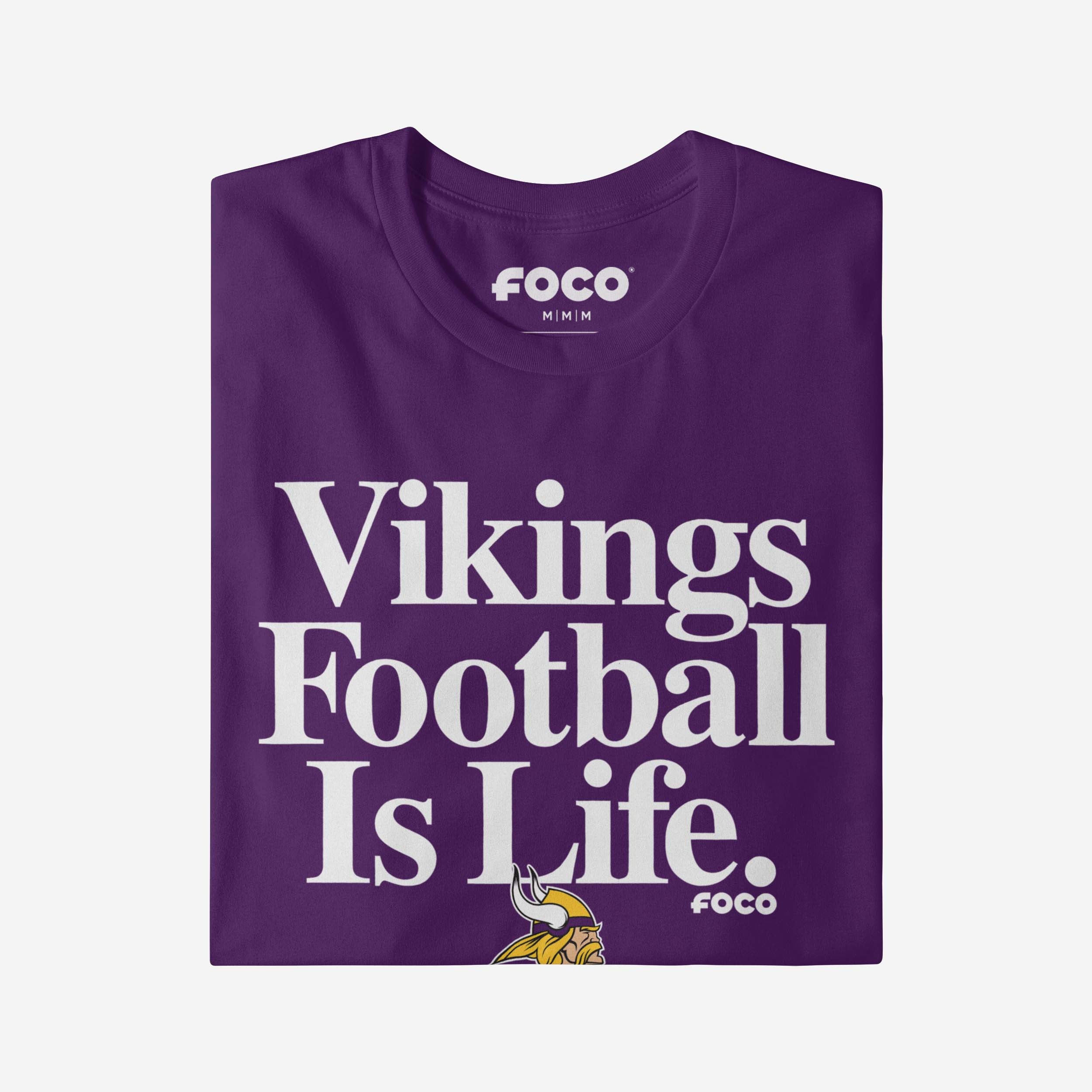 Minnesota Vikings Football is Life T-Shirt - Image 4