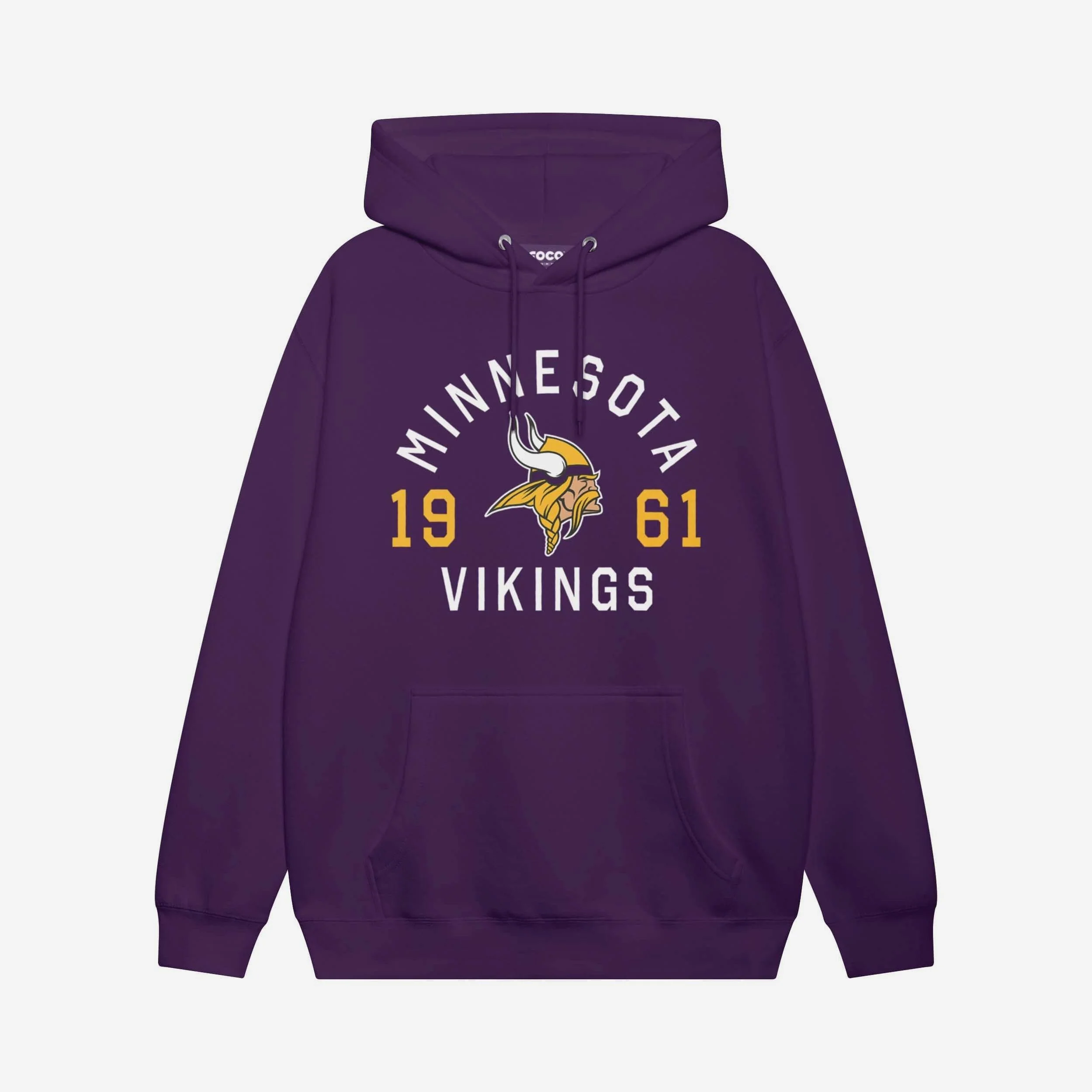 Minnesota Vikings Heritage Print Hoodie
