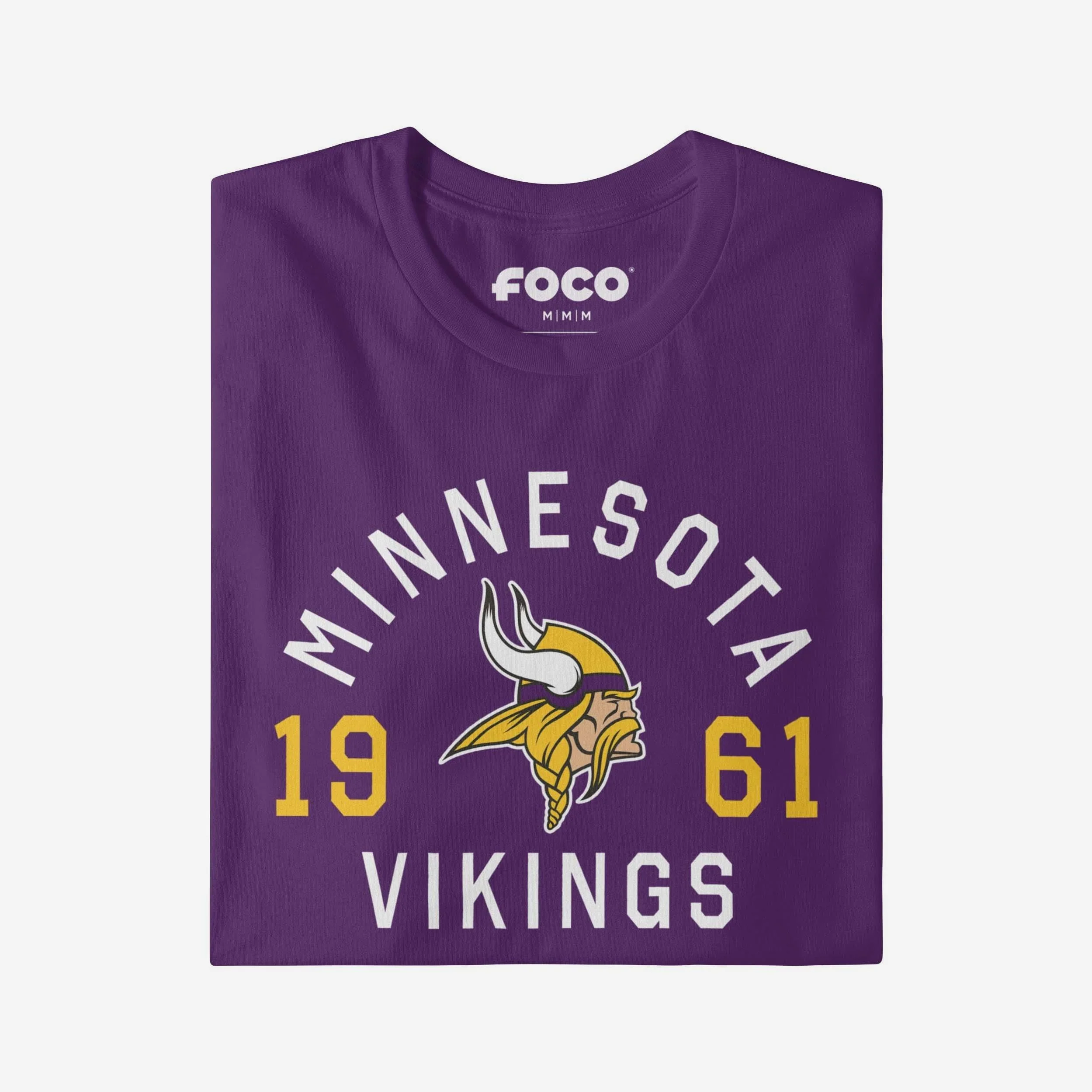 Minnesota Vikings Heritage Print T-Shirt - Image 3