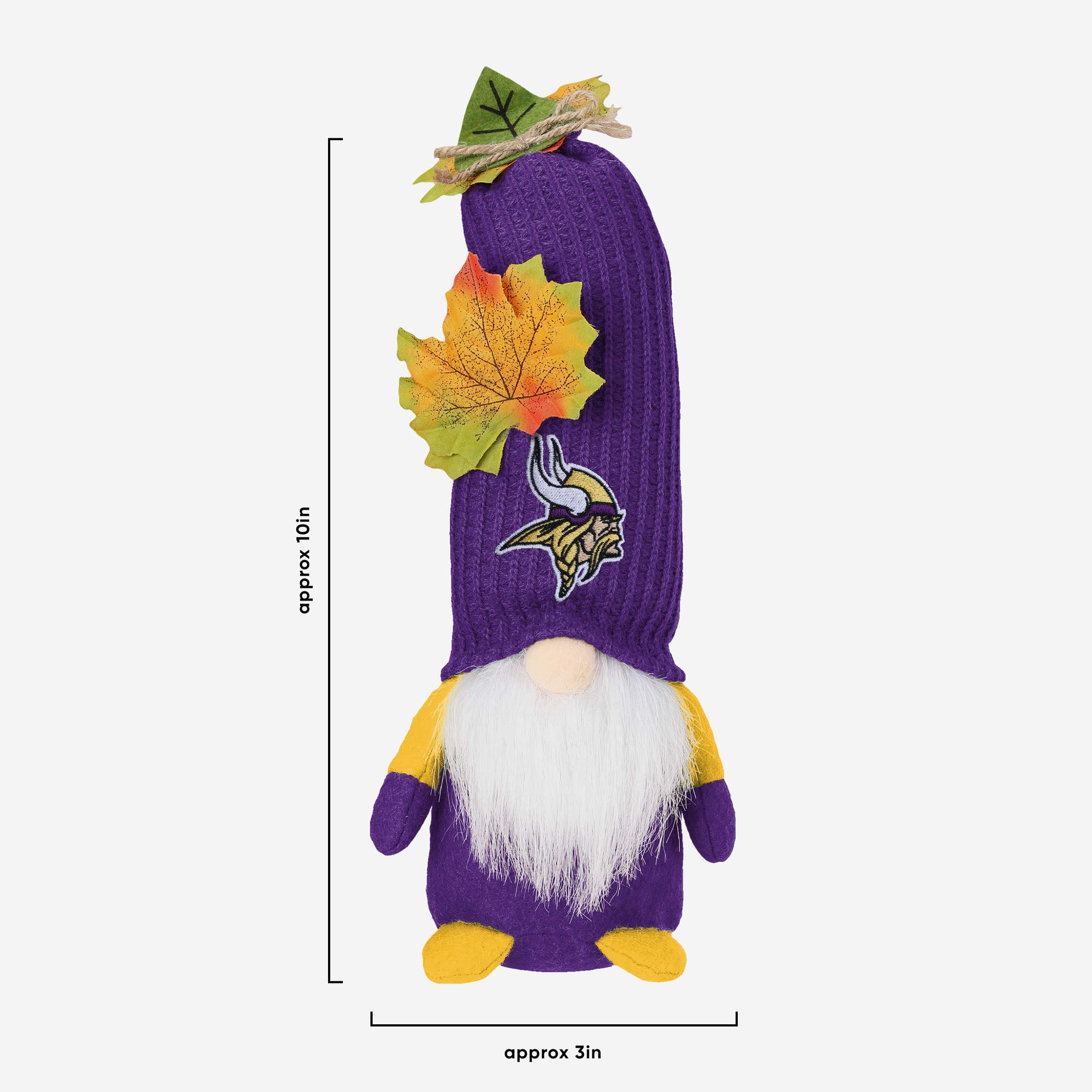 Minnesota Vikings Mixed Material Harvest Plush Gnome - Image 4