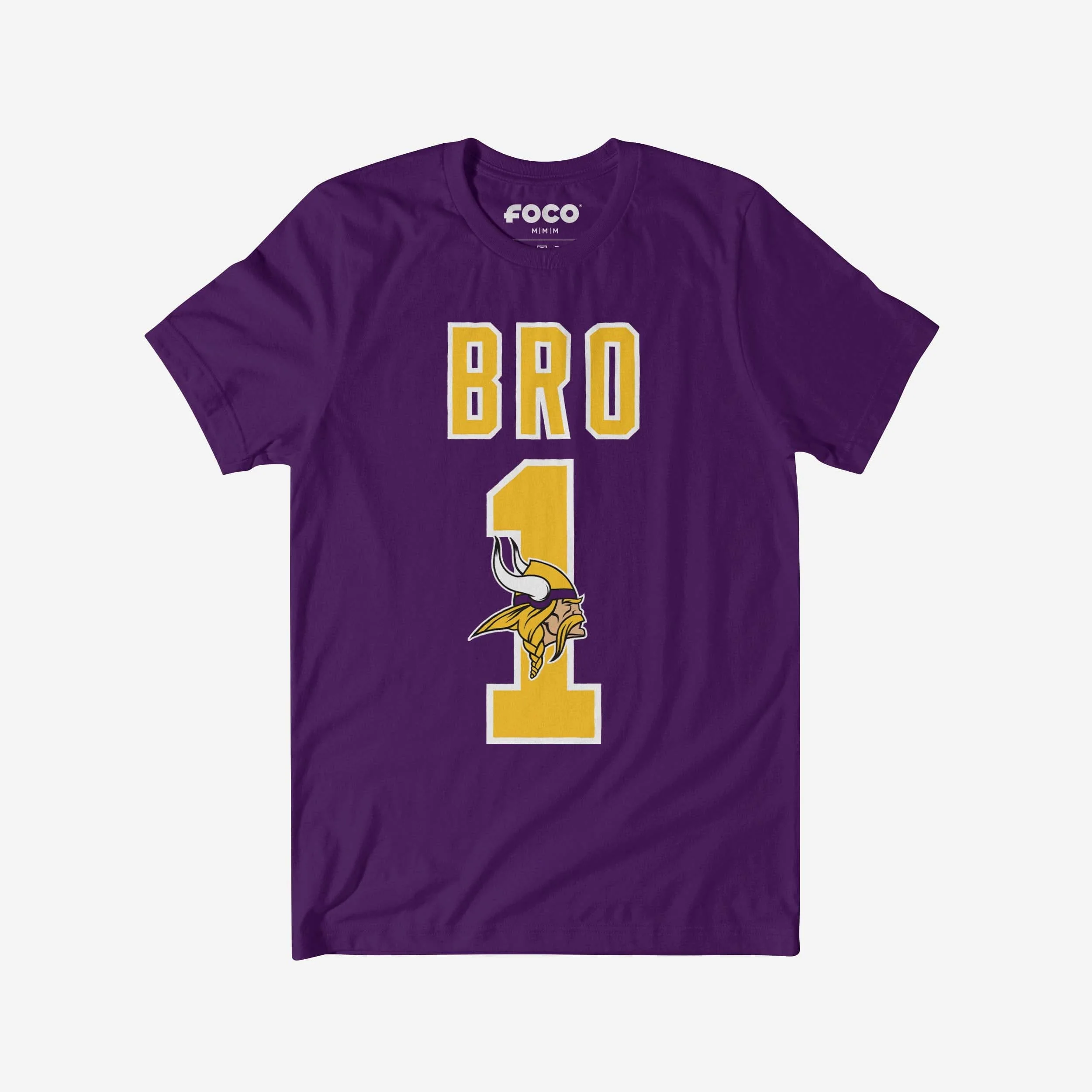 Minnesota Vikings Number 1 Bro T-Shirt