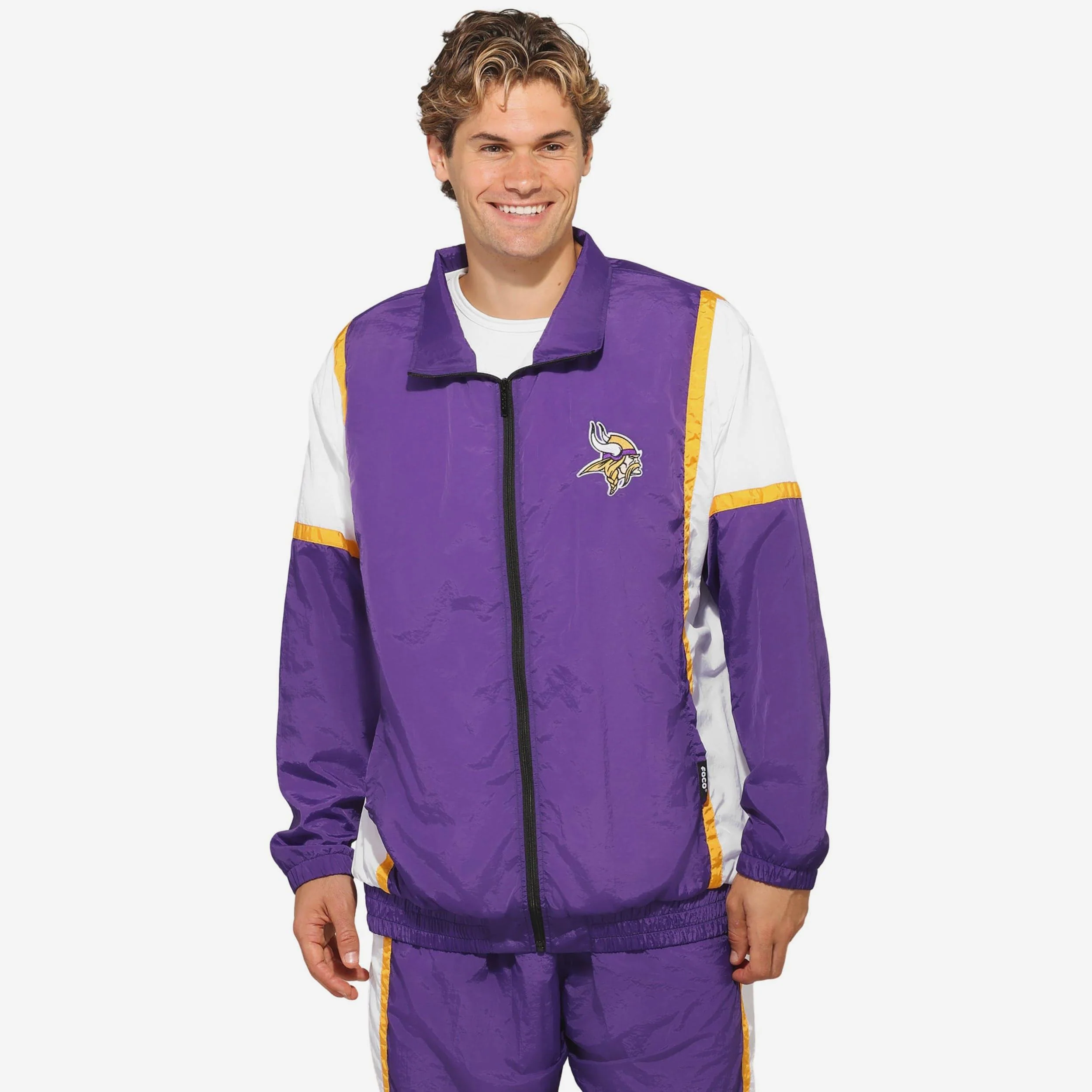 Minnesota Vikings Nylon Crinkle Gameday Jacket