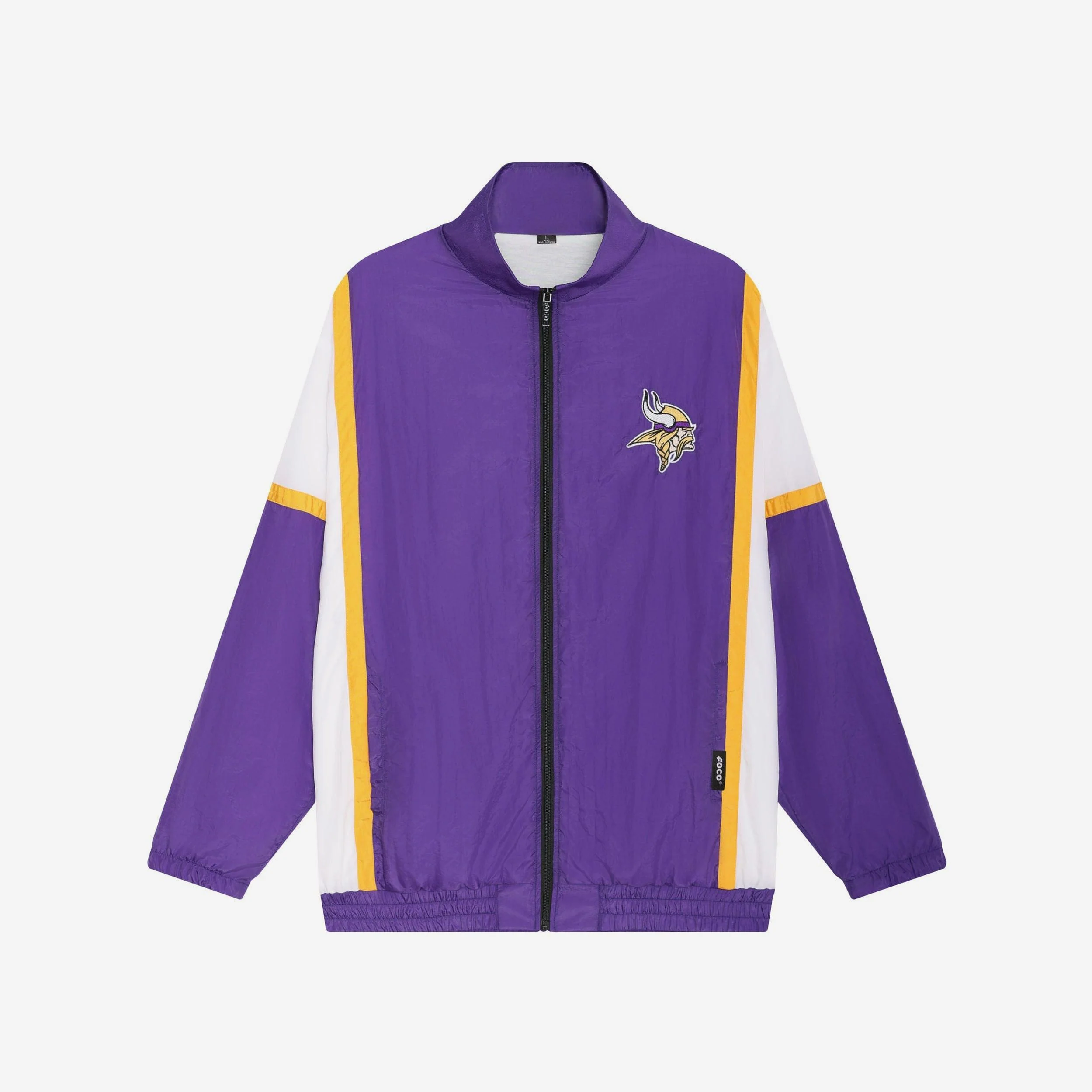 Minnesota Vikings Nylon Crinkle Gameday Jacket - Image 6