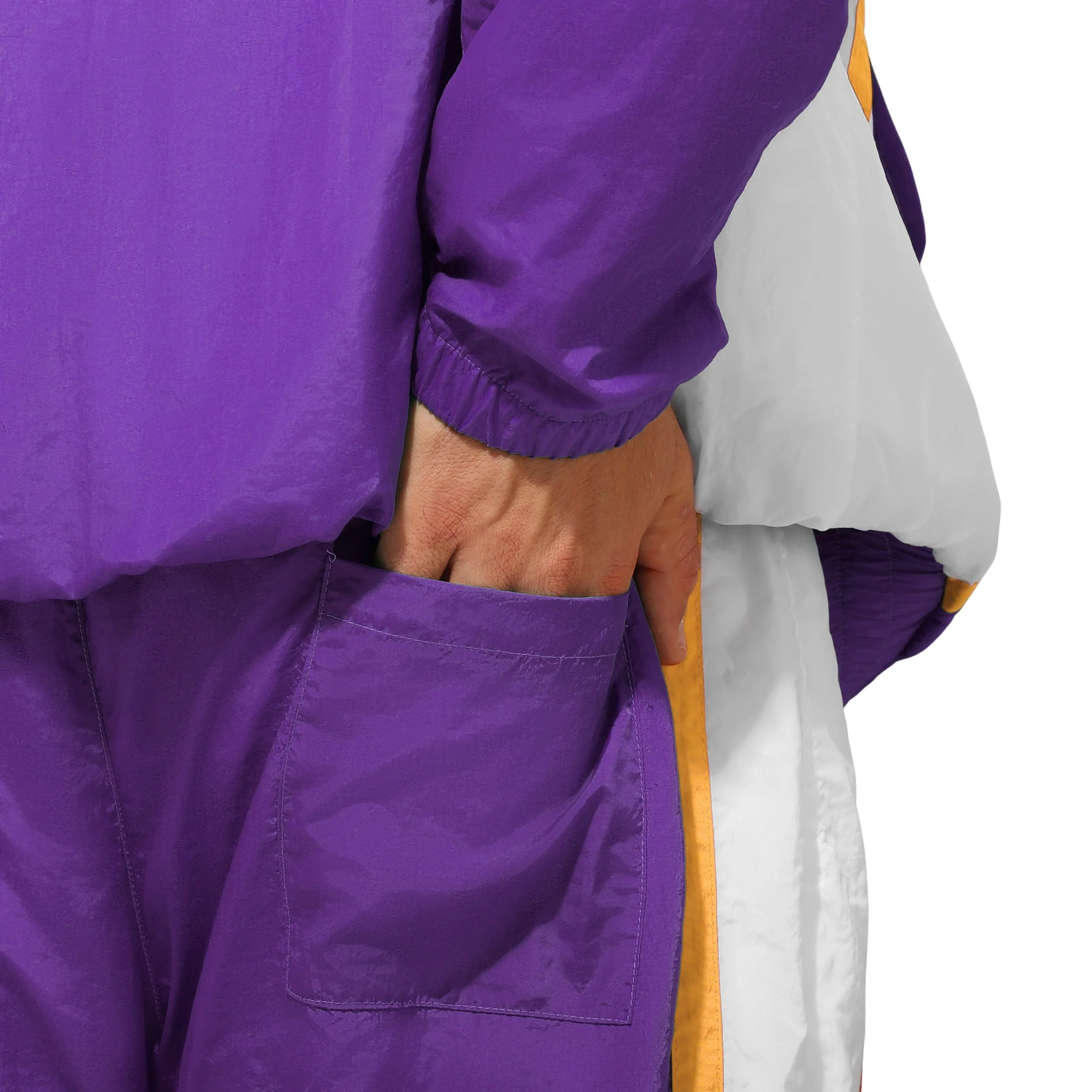 Minnesota Vikings Nylon Crinkle Gameday Pants - Image 4