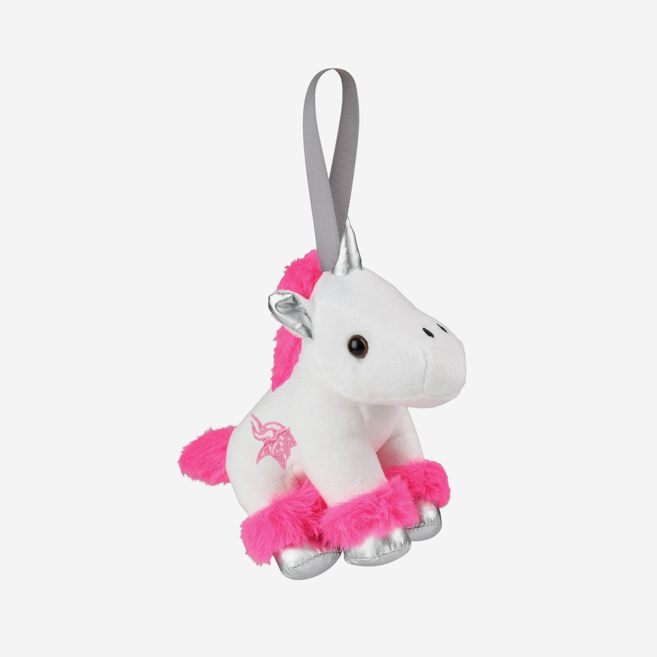 Minnesota Vikings Plush Unicorn Ornament