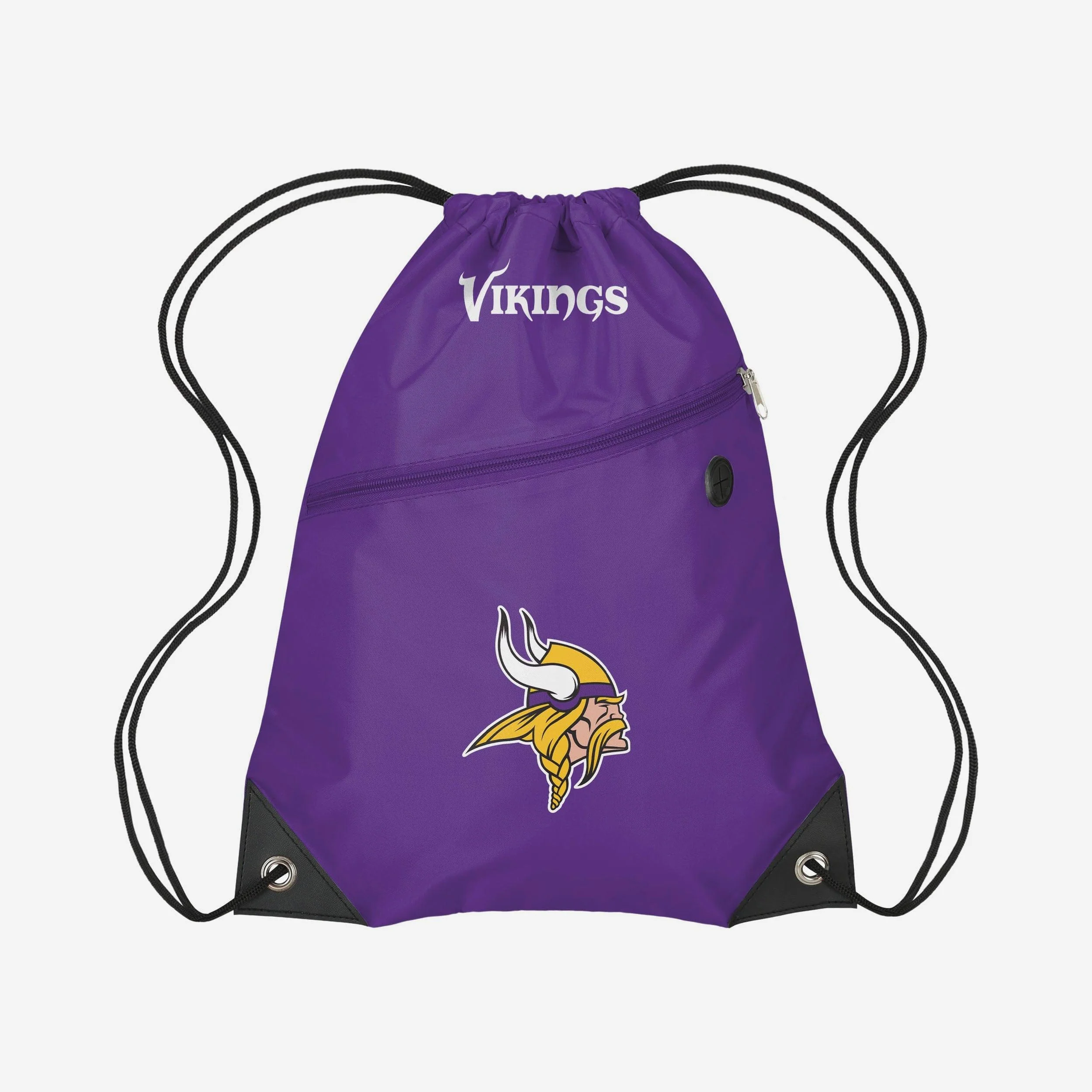 Minnesota Vikings Pocket Drawstring Backpack