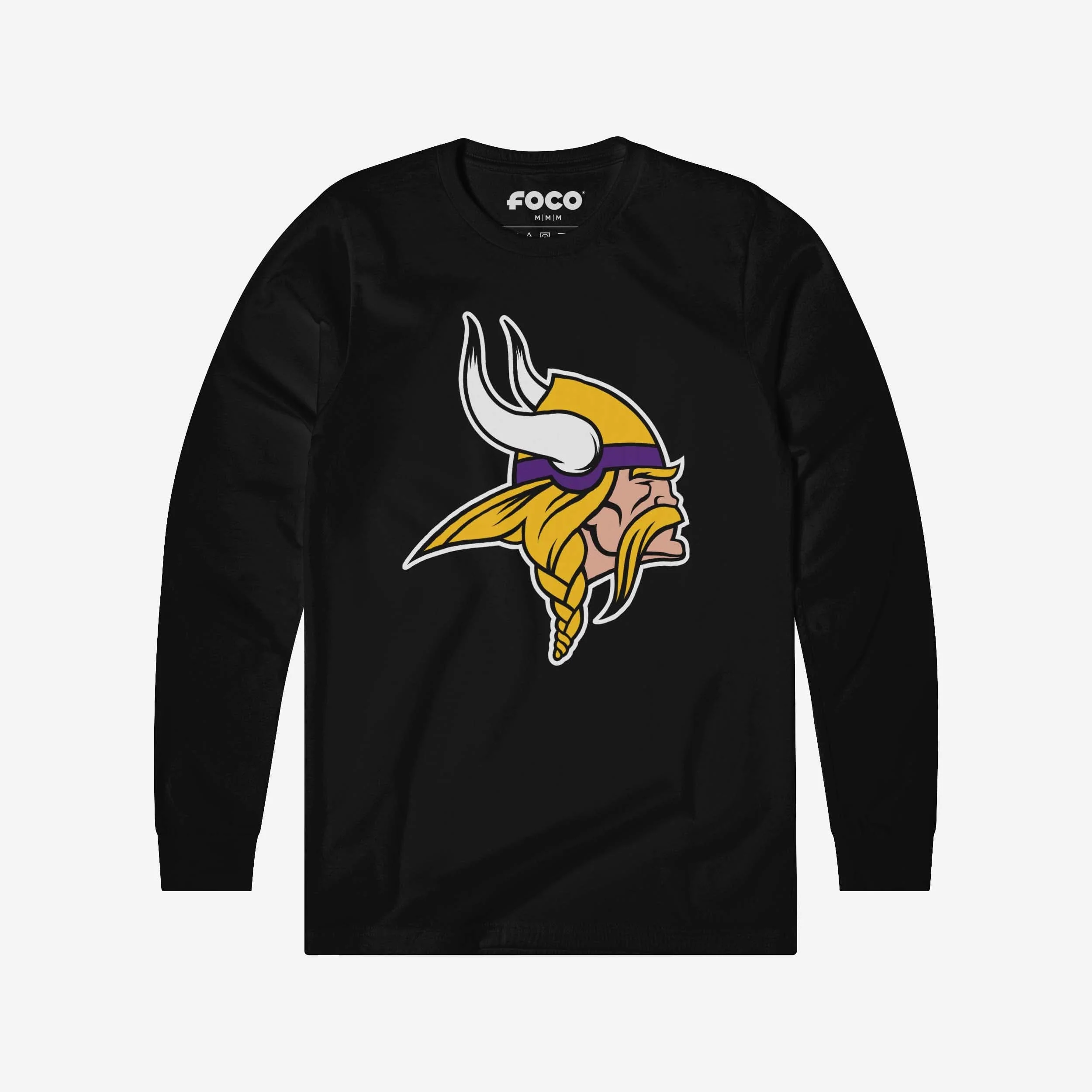Minnesota Vikings Primary Logo Long Sleeve T-Shirt - Image 5
