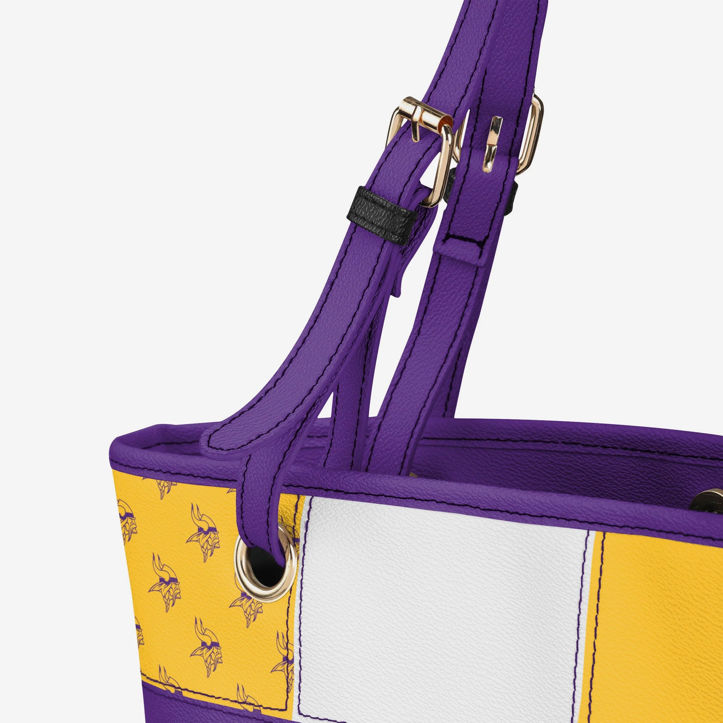 Minnesota Vikings Printed Collage Tote - Image 5