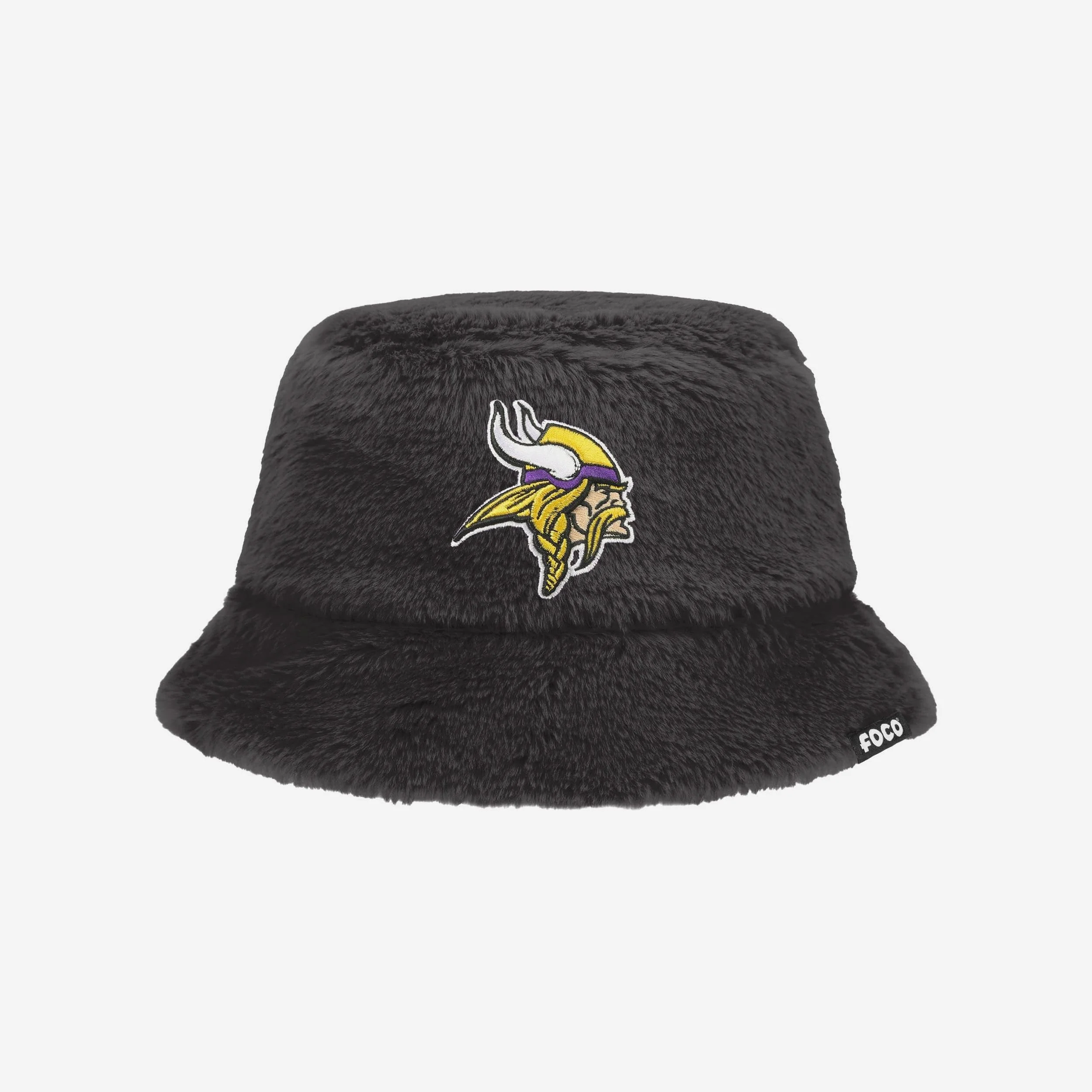 Minnesota Vikings Reversible Faux Fur Bucket Hat