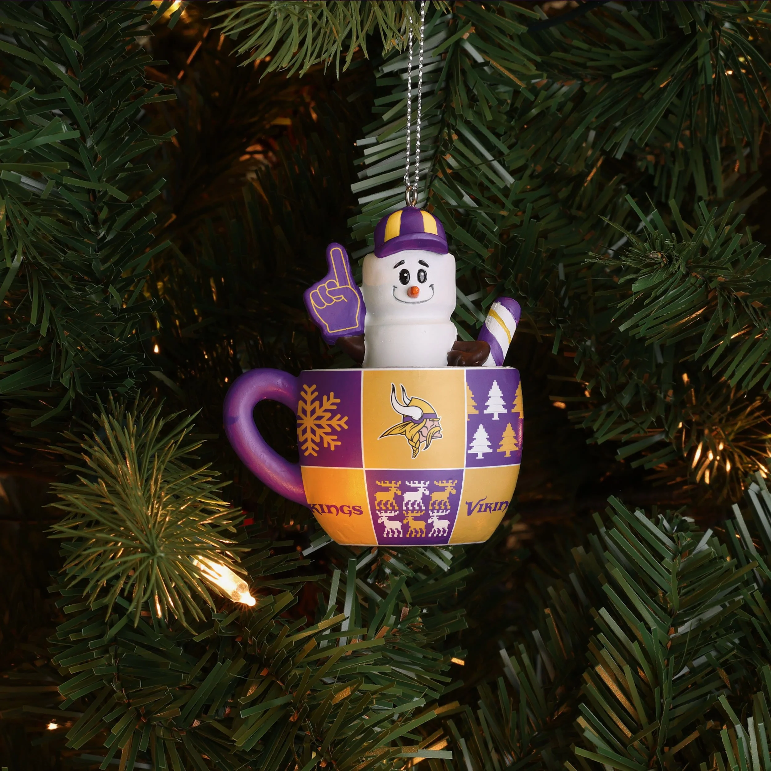 Minnesota Vikings Smores Mug Ornament - Image 2