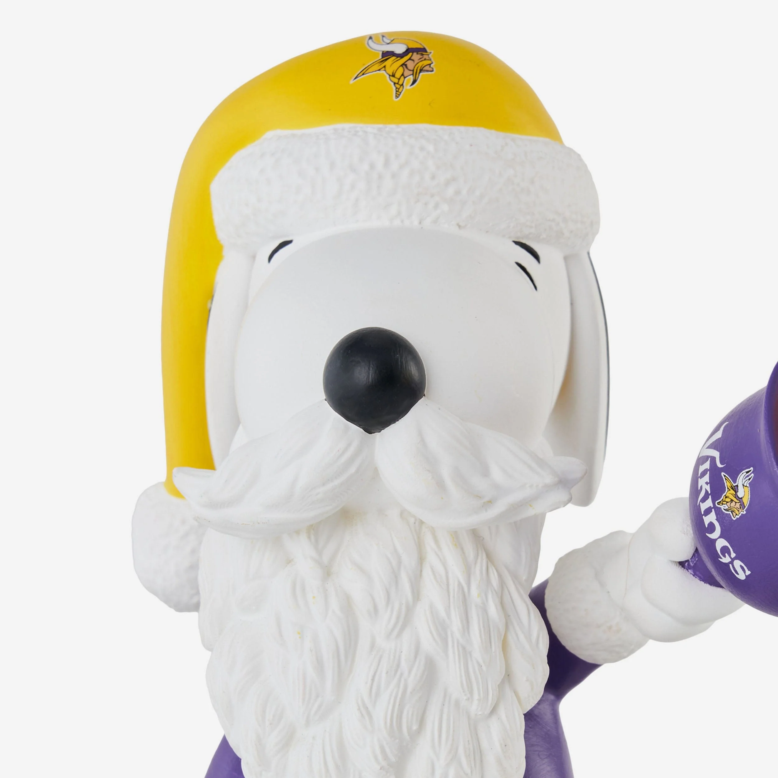Minnesota Vikings Snoopy & Woodstock Peanuts Christmas Special Bobblehead - Image 2
