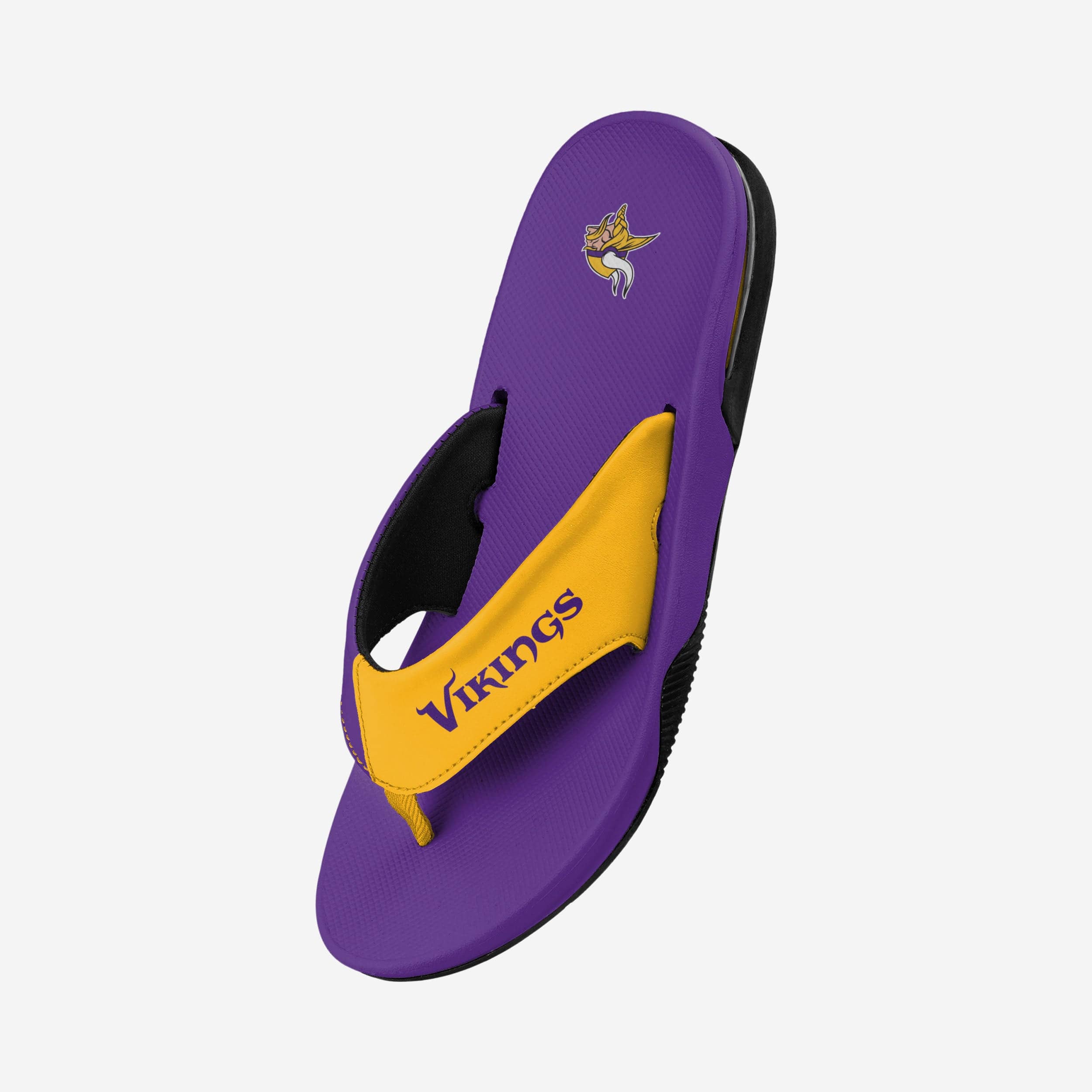 Minnesota Vikings Team Color Contour Flip Flop - Image 2