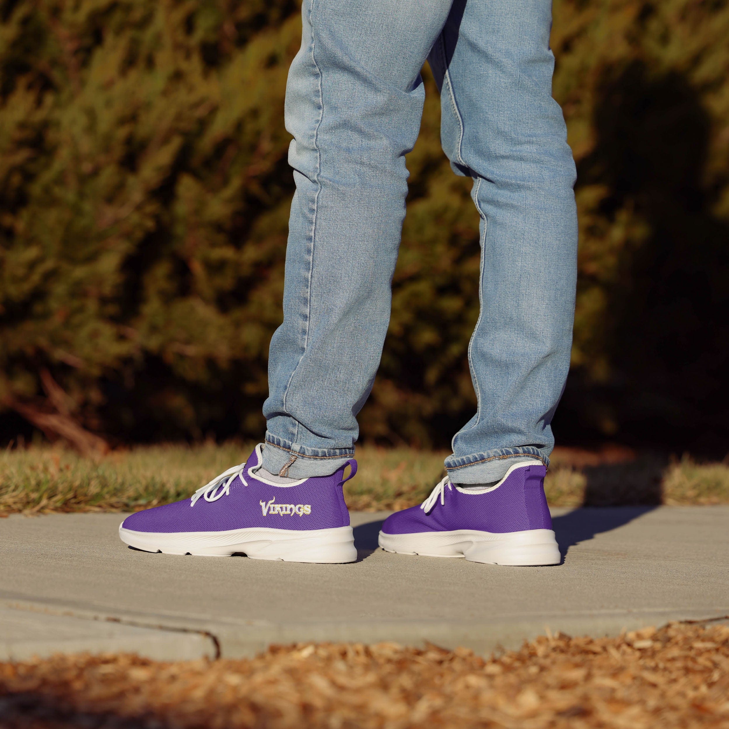 Minnesota Vikings Team Color Sneakers - Image 3