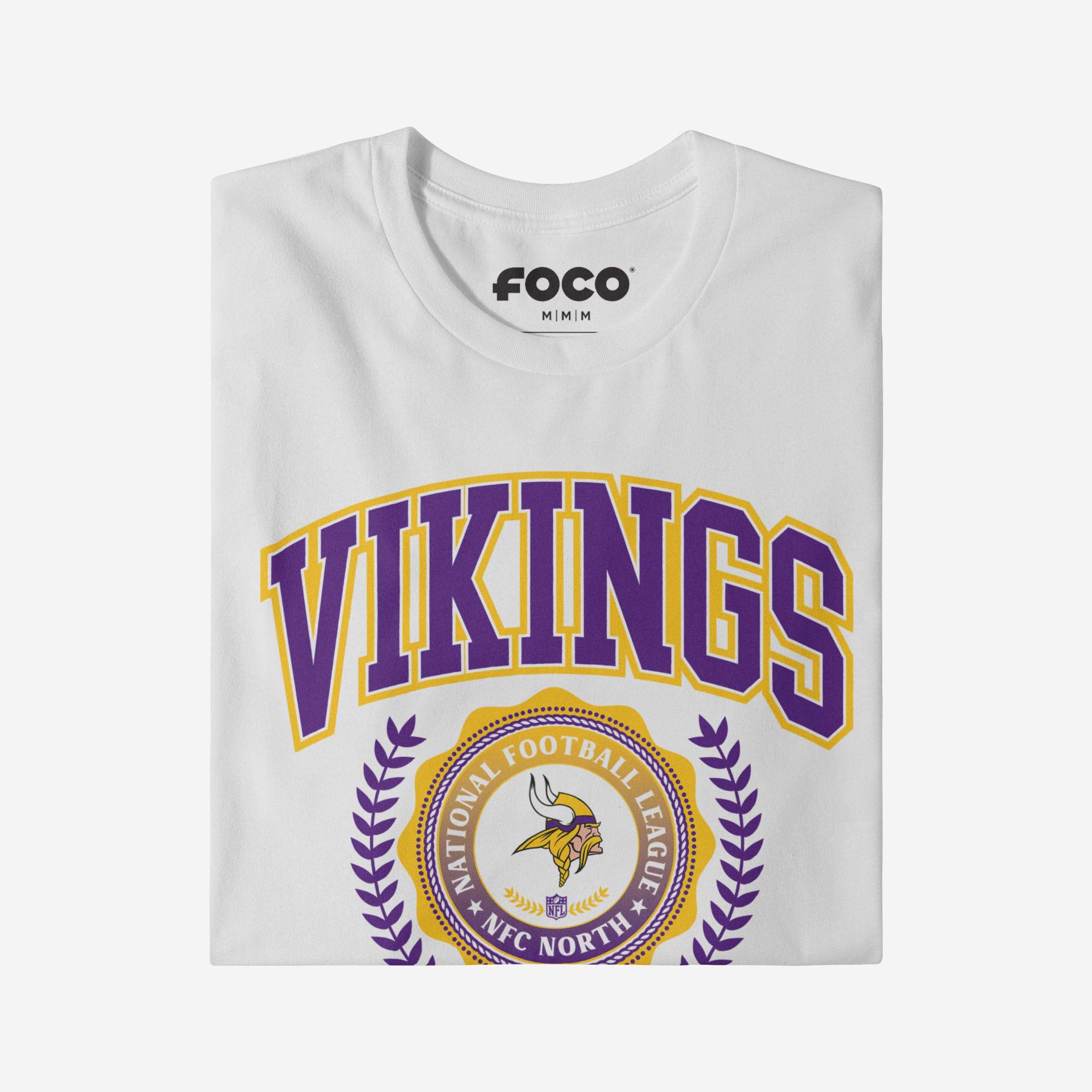 Minnesota Vikings Team Crest T-Shirt - Image 6